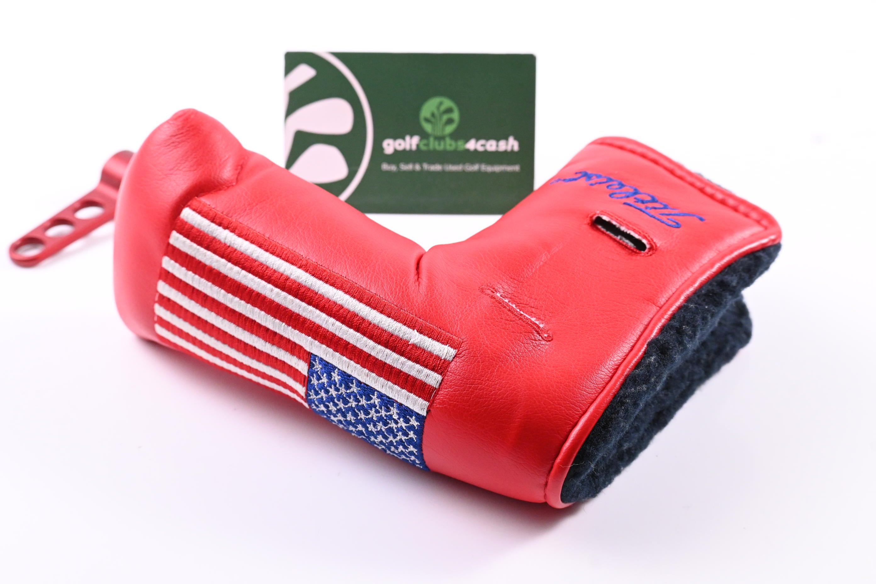 Scotty Cameron 2002 Red Flag / Putter Headcover / Blade / Red