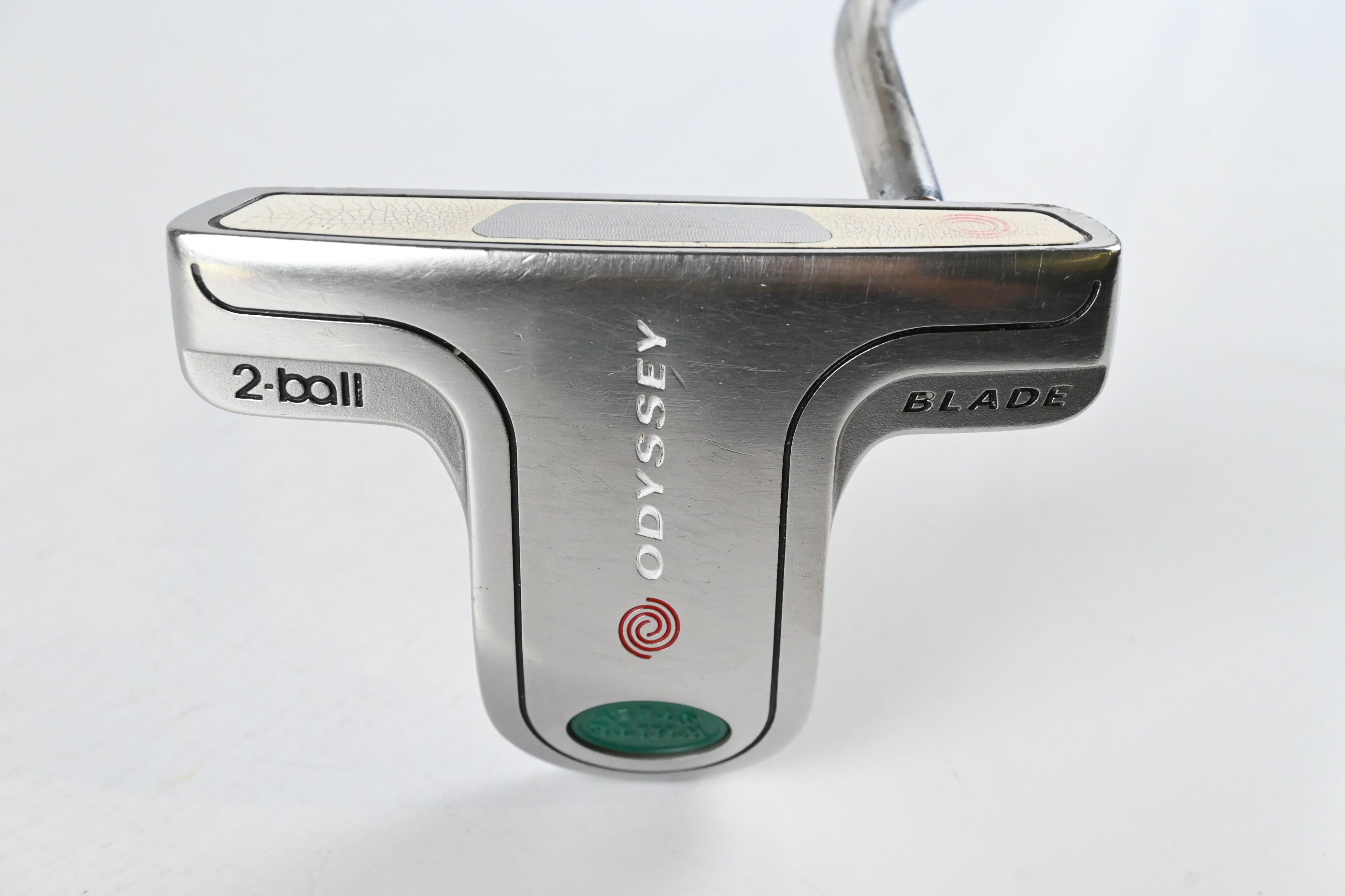 Odyssey White Steel 2-Ball Blade Putter / 35 Inch