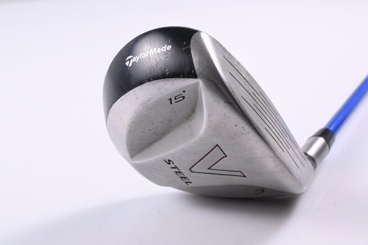 Taylormade V-Steel #3 Wood / 15 Degree / X-Flex ProLaunch Blue 65 Shaft