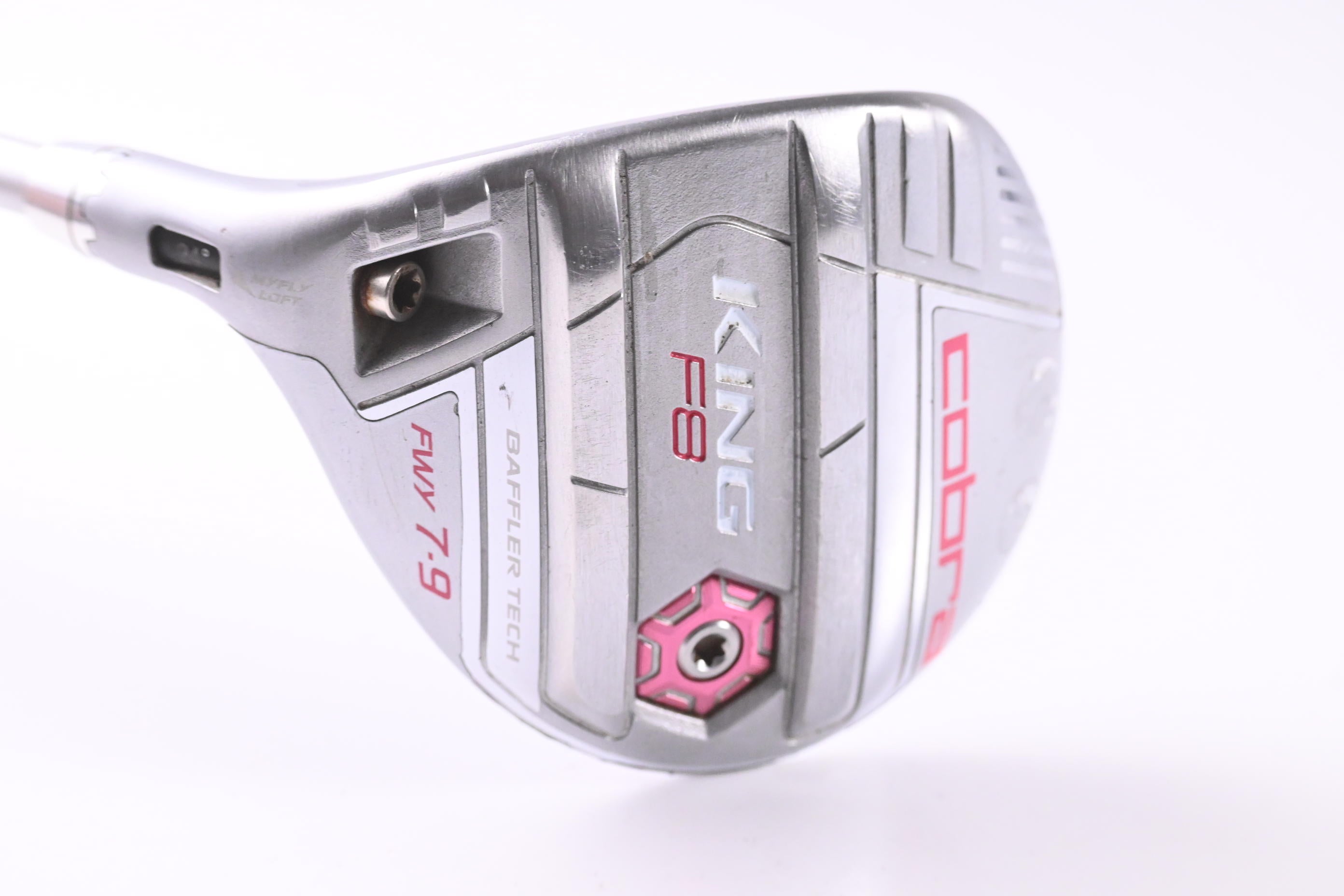 Left Hand Ladies Cobra King F8 #7/9 Wood / 21 Degree / Ladies Flex NVS 55 Shaft
