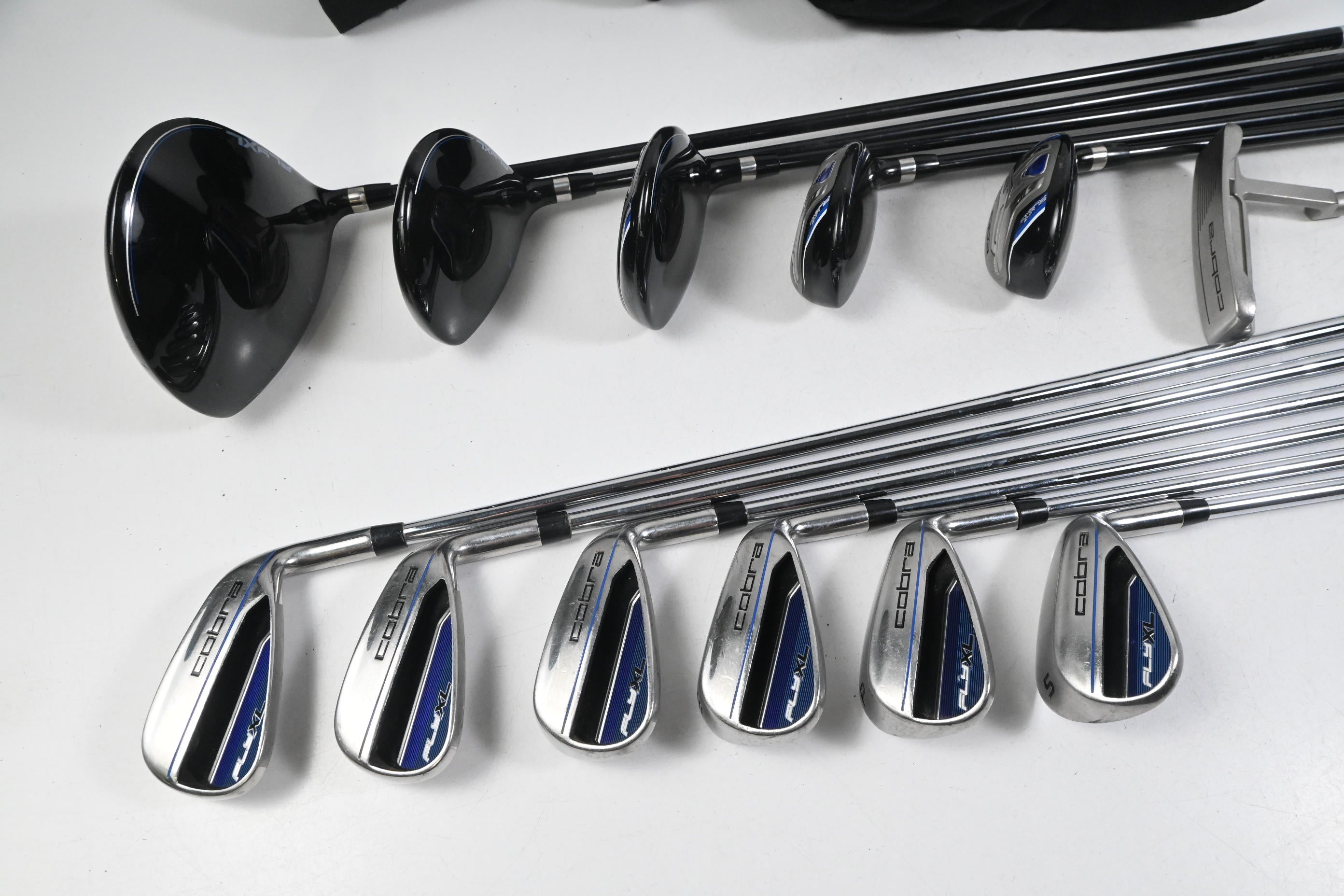 Cobra Fly XL Package Set / Woods, Irons, Putter, Bag