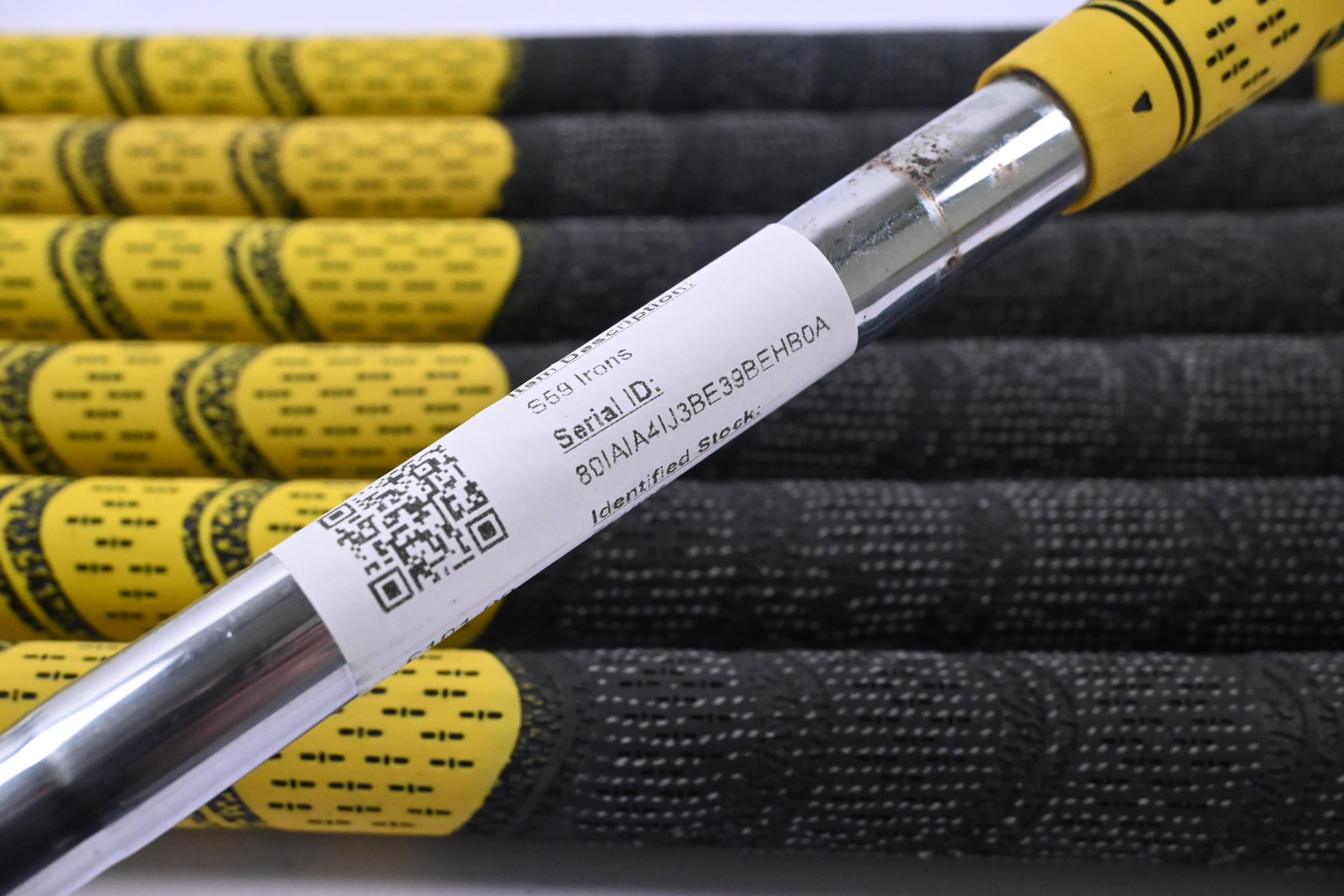 Ping S59 Irons / 3-9i / Black Dot / Regular Flex Steel Shafts