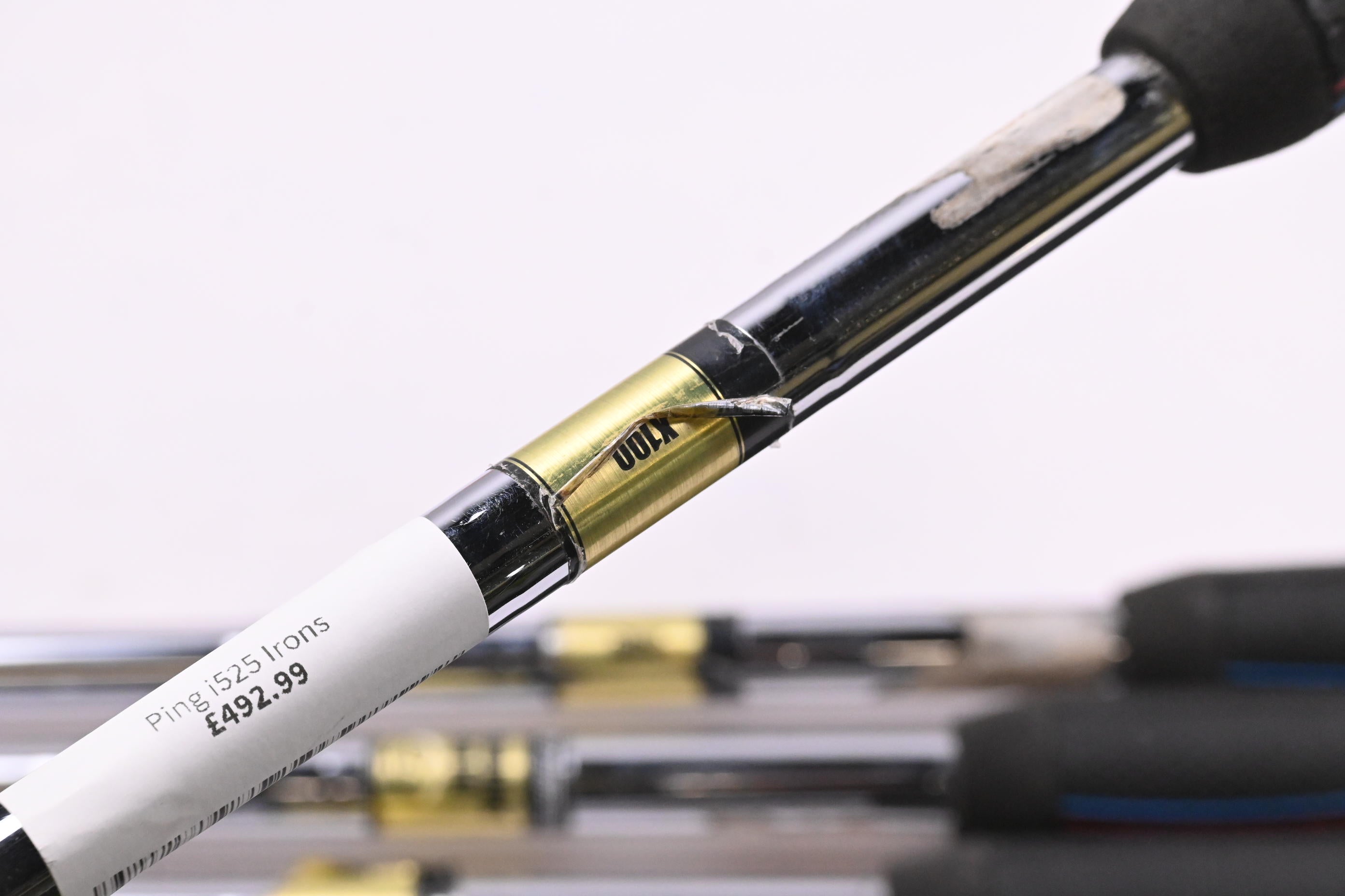 Left Hand Ping i525 Irons / 5-PW / Red Dot / X-Flex Dynamic Gold SL Shafts