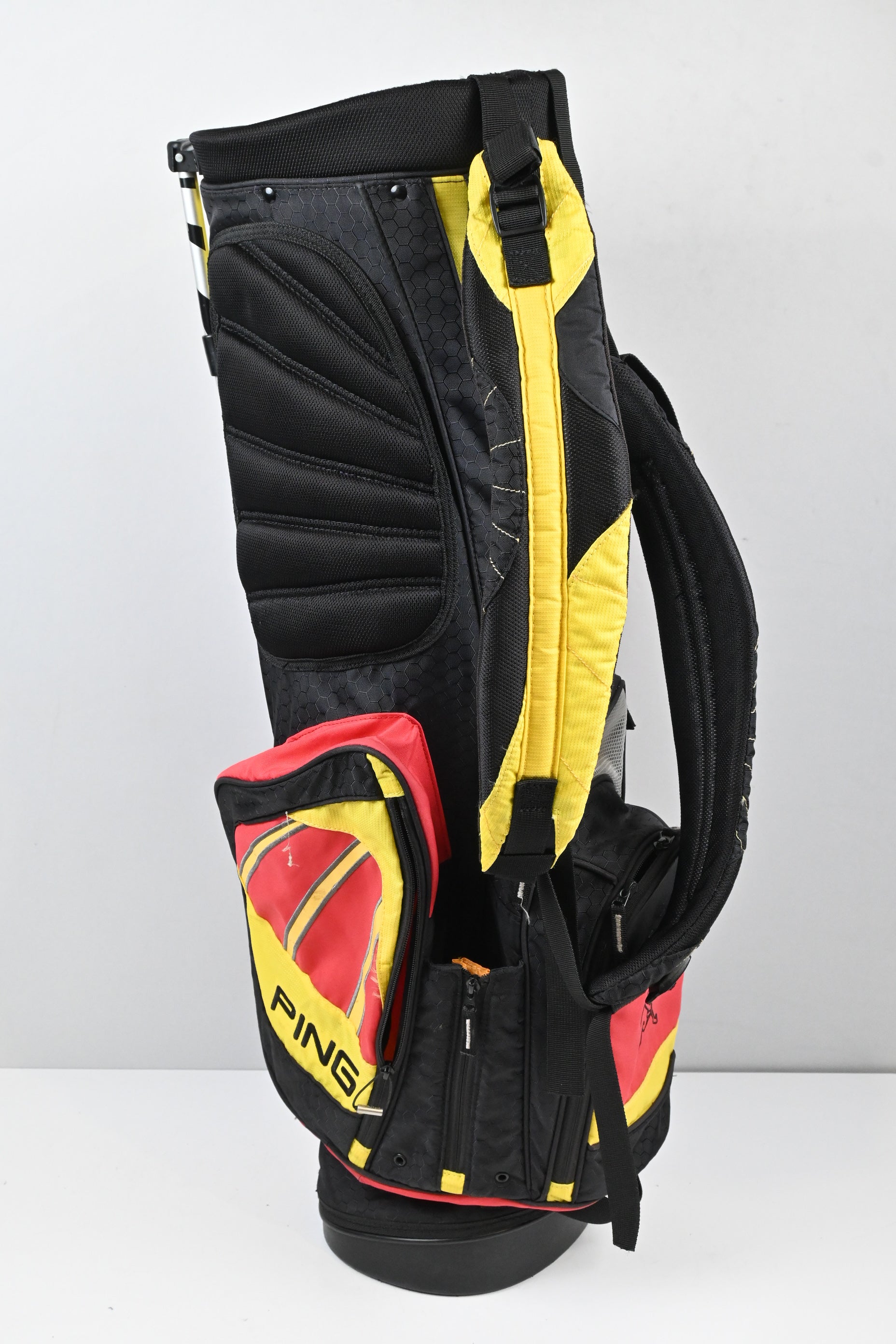 Ping Stand Bag / 5-Way Divider / Black, Red, Yellow