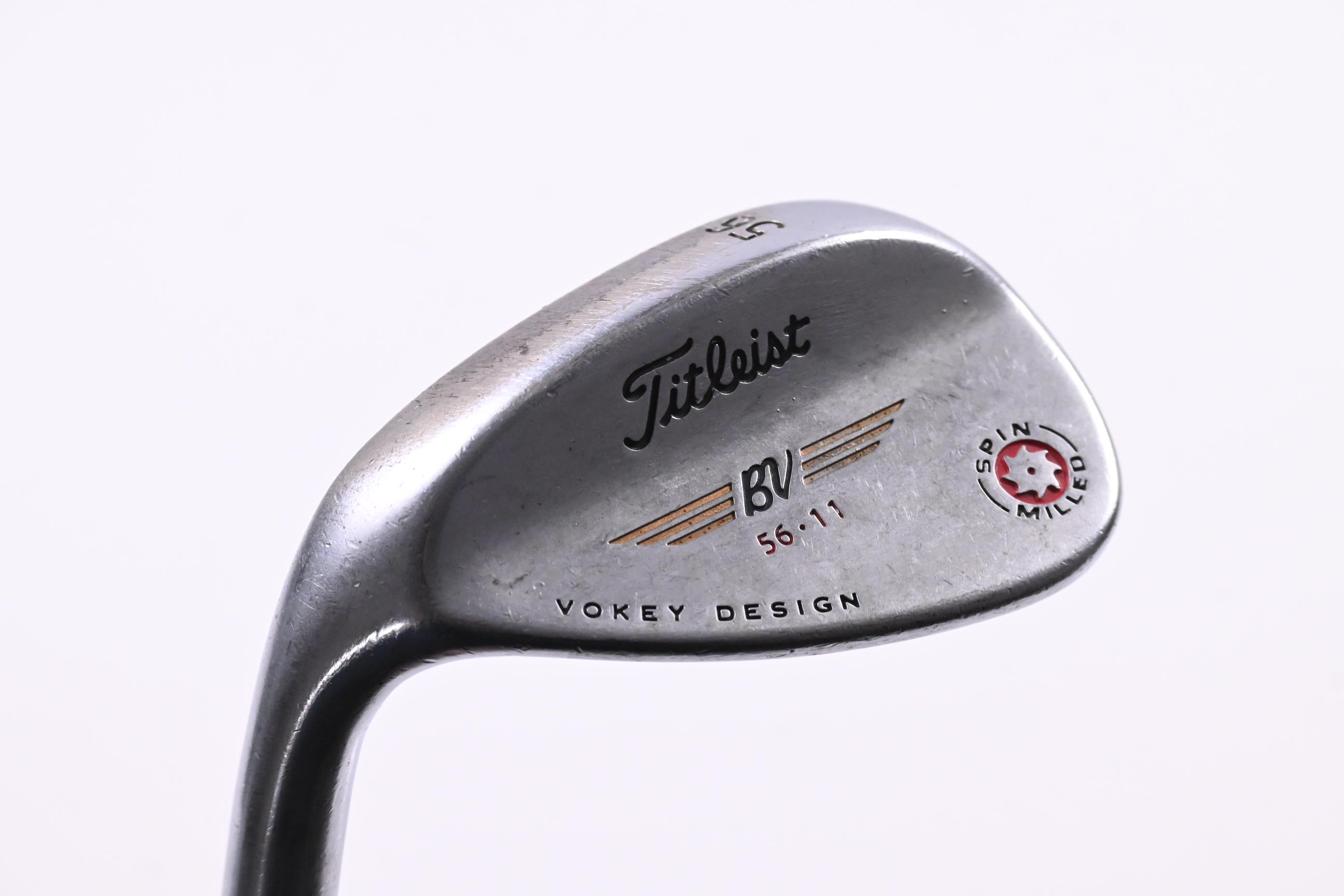 Left Hand Titleist Vokey Spin Milled 2009 Sand Wedge / 56 Degree / Wedge Flex