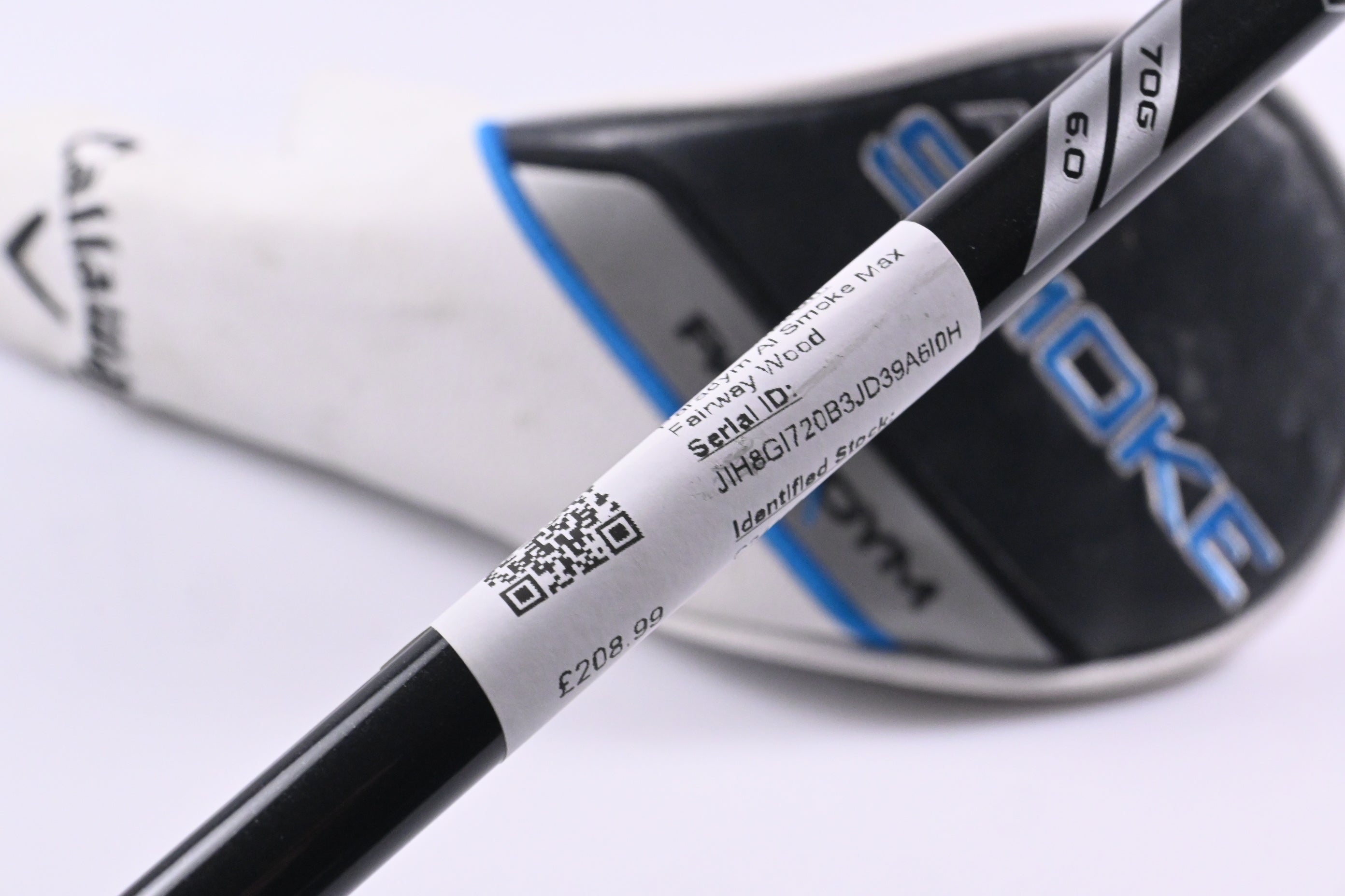 Callaway Paradym Ai Smoke Max #3HL Wood / 16.5 Degree / Stiff Flex Denali Black 70