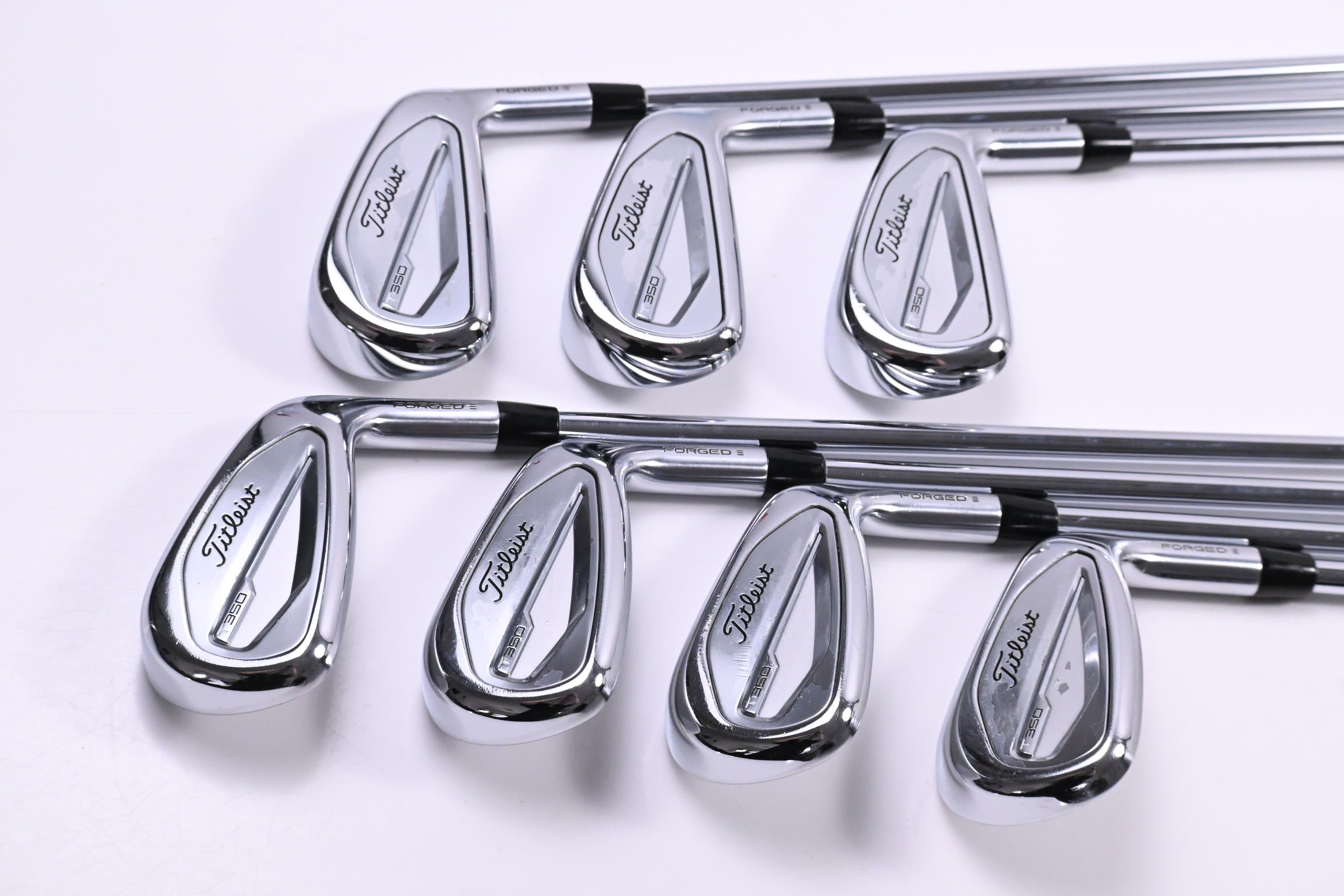 Titleist T350 Irons / 5-PW+48 / Regular Flex AMT Red R300 Shafts
