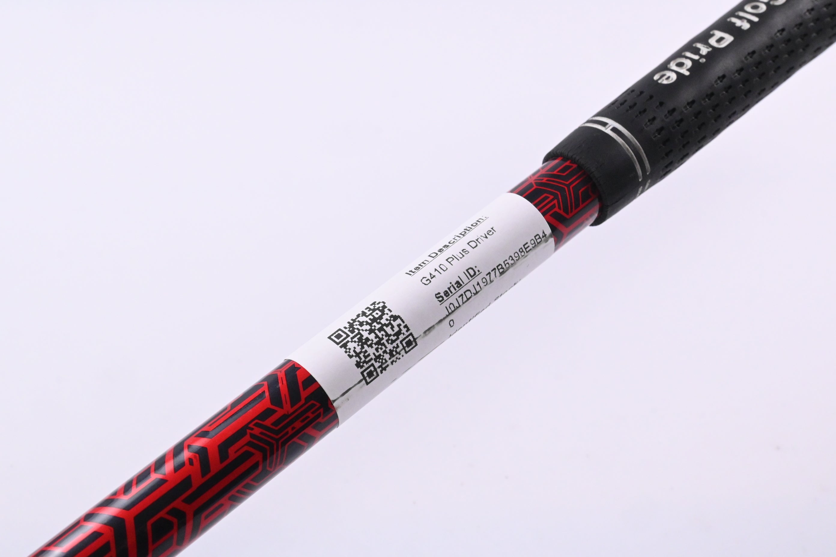 Ping G410 Plus Driver / 12 Degree / Senior Flex Ping ALTA CB Red 55 Shaft