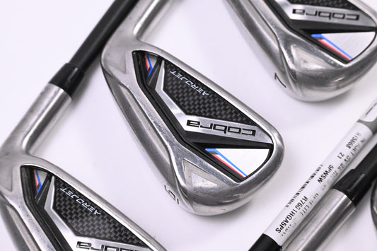 Cobra Aerojet Irons / 5-PW+SW / Senior Flex KBS PGI 65 Shafts