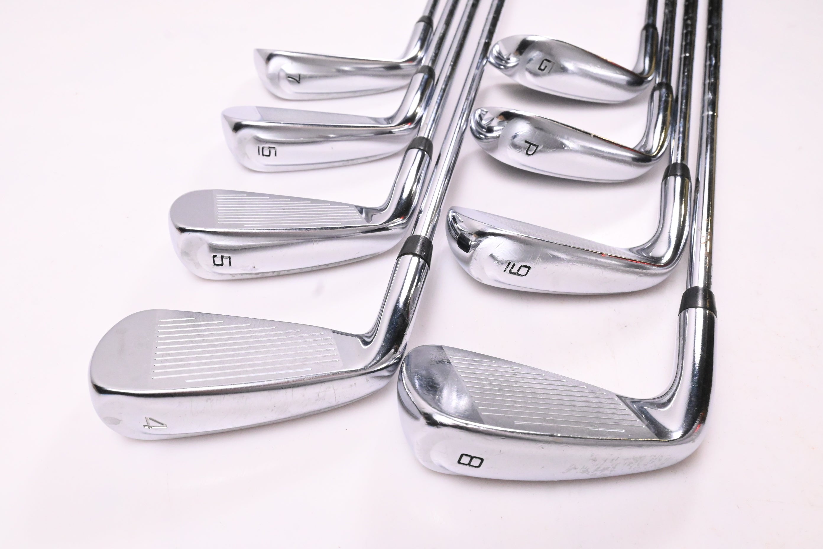 Cobra King Speedzone Irons / 4-PW+GW / Stiff Flex KBS Tour 90 Shafts