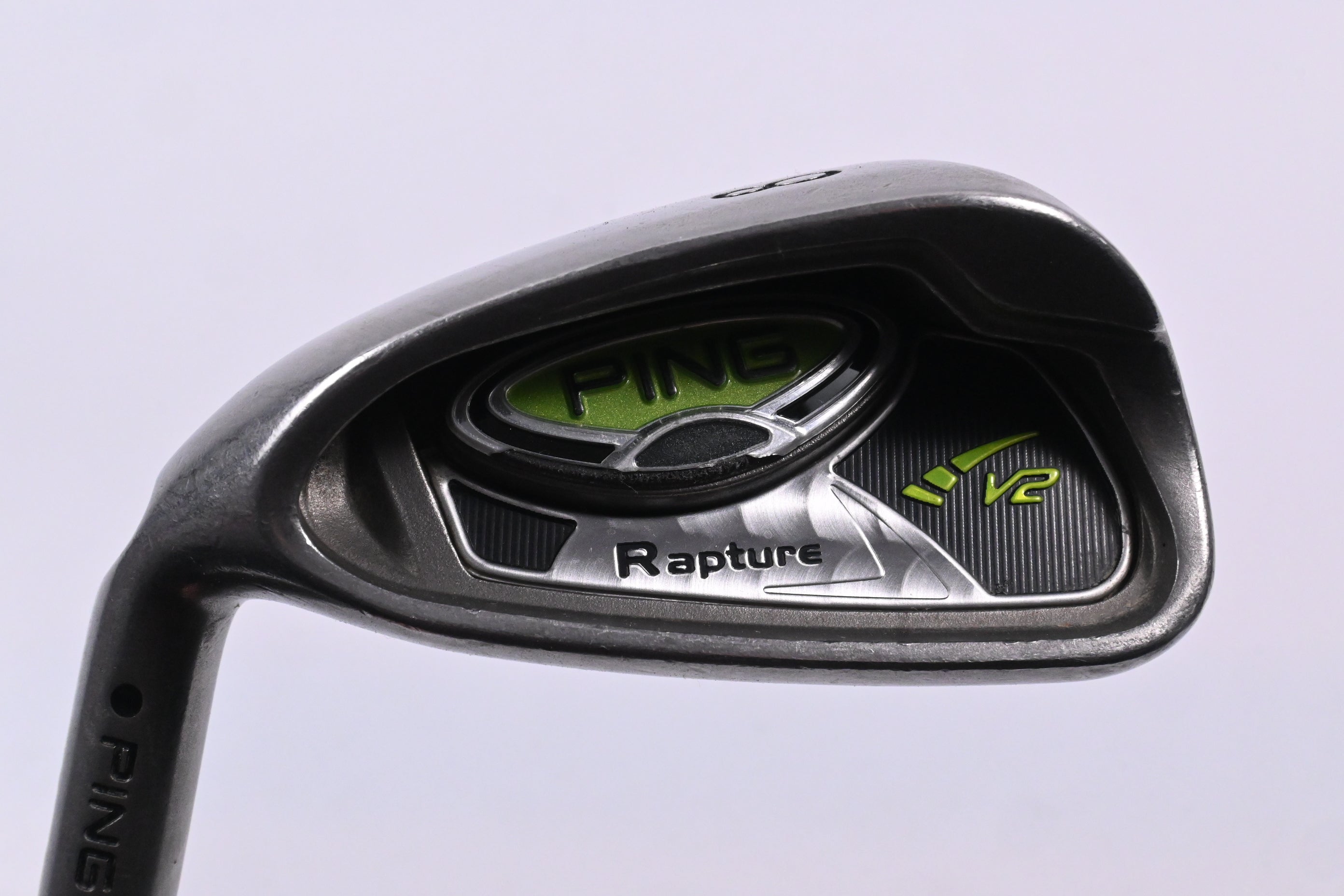 Left Hand Ping Rapture #8 Iron / 38 Degree / Black Dot / Regular Flex Ping TFC