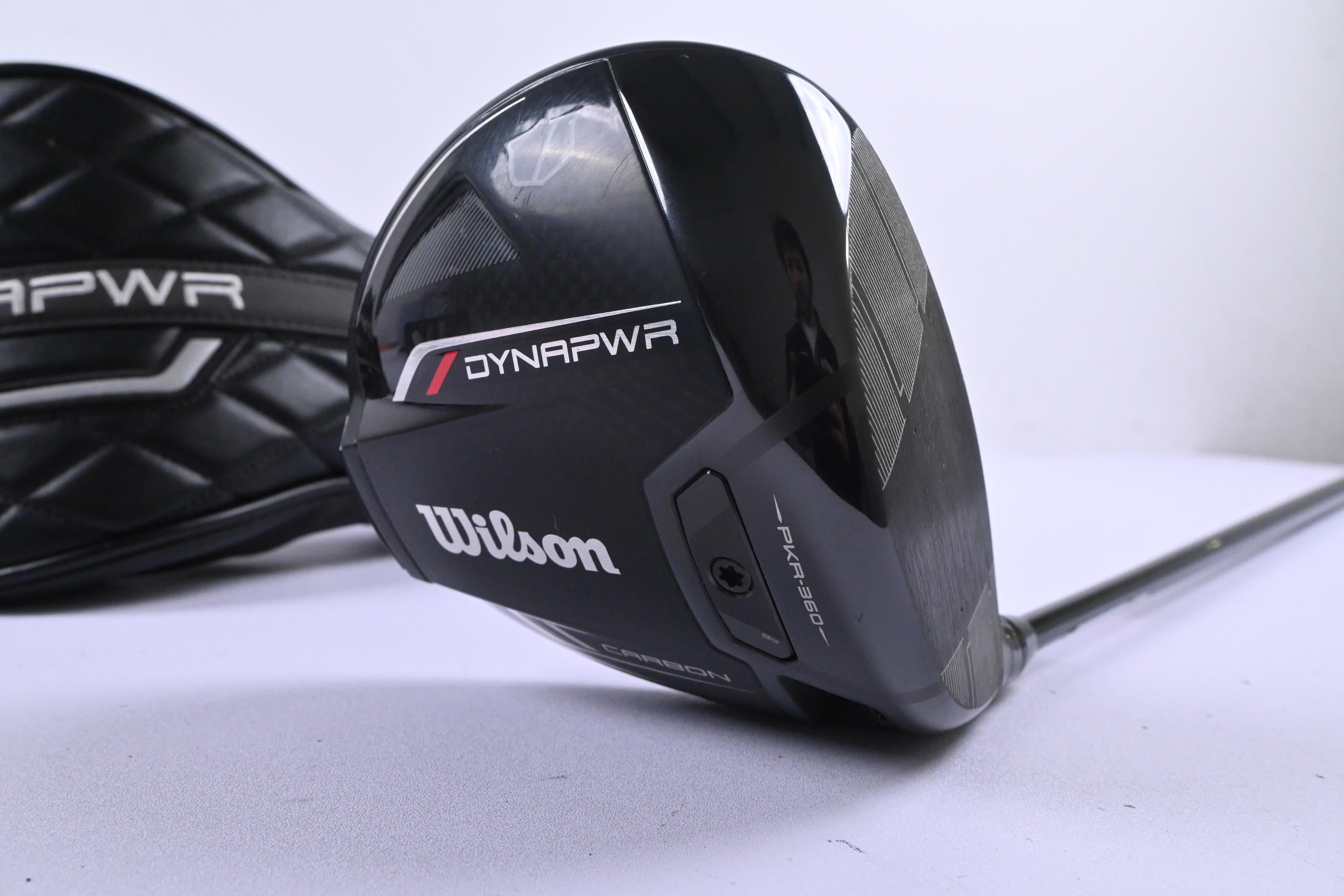 Wilson DYNAPWR 2025 Carbon Driver / 9 Degree / Senior Flex HZRDUS Smoke Red RDX