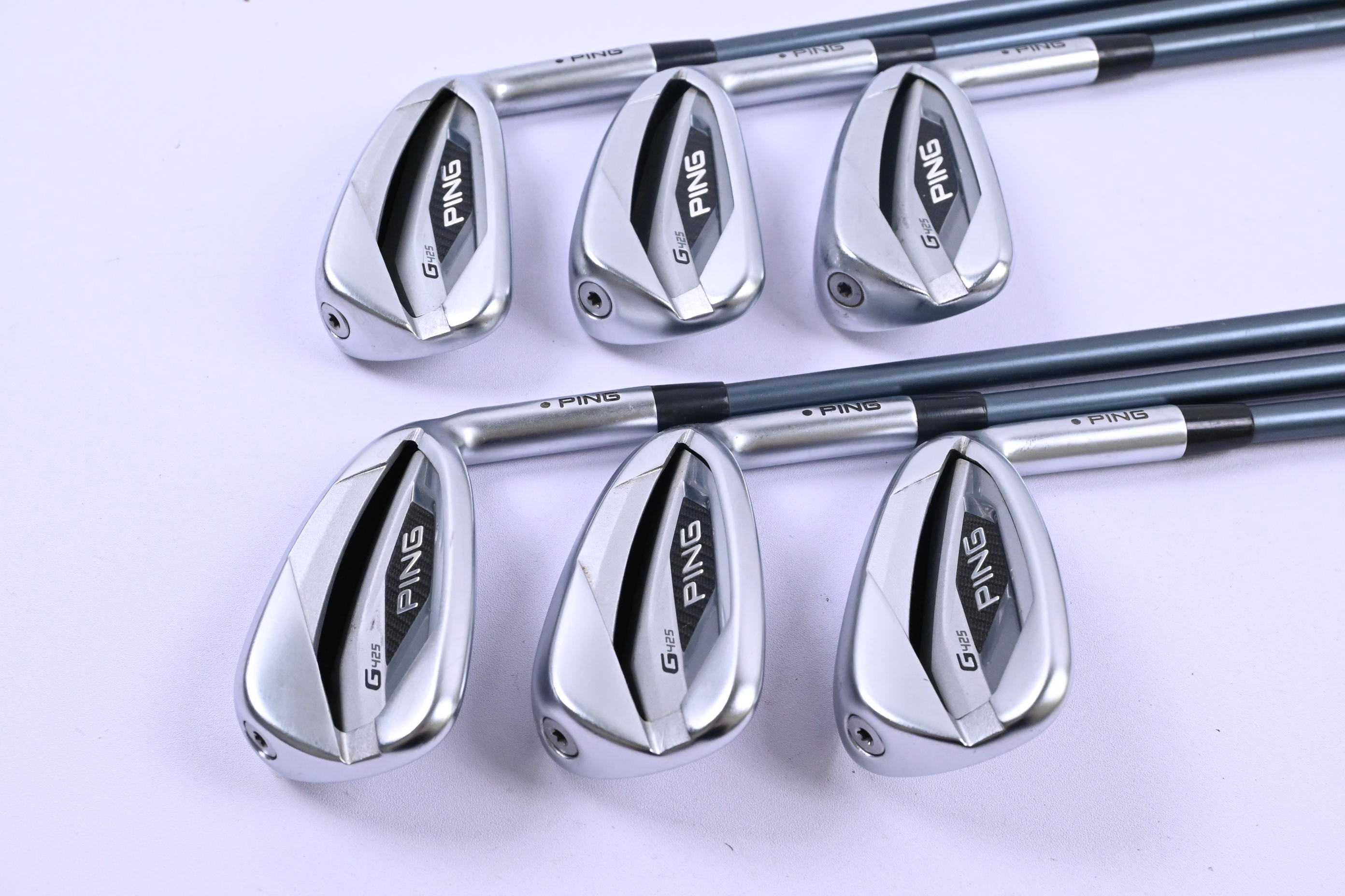 Ping G425 Irons / 5-PW / Black Dot / Senior Flex Ping Alta CB Slate Shafts