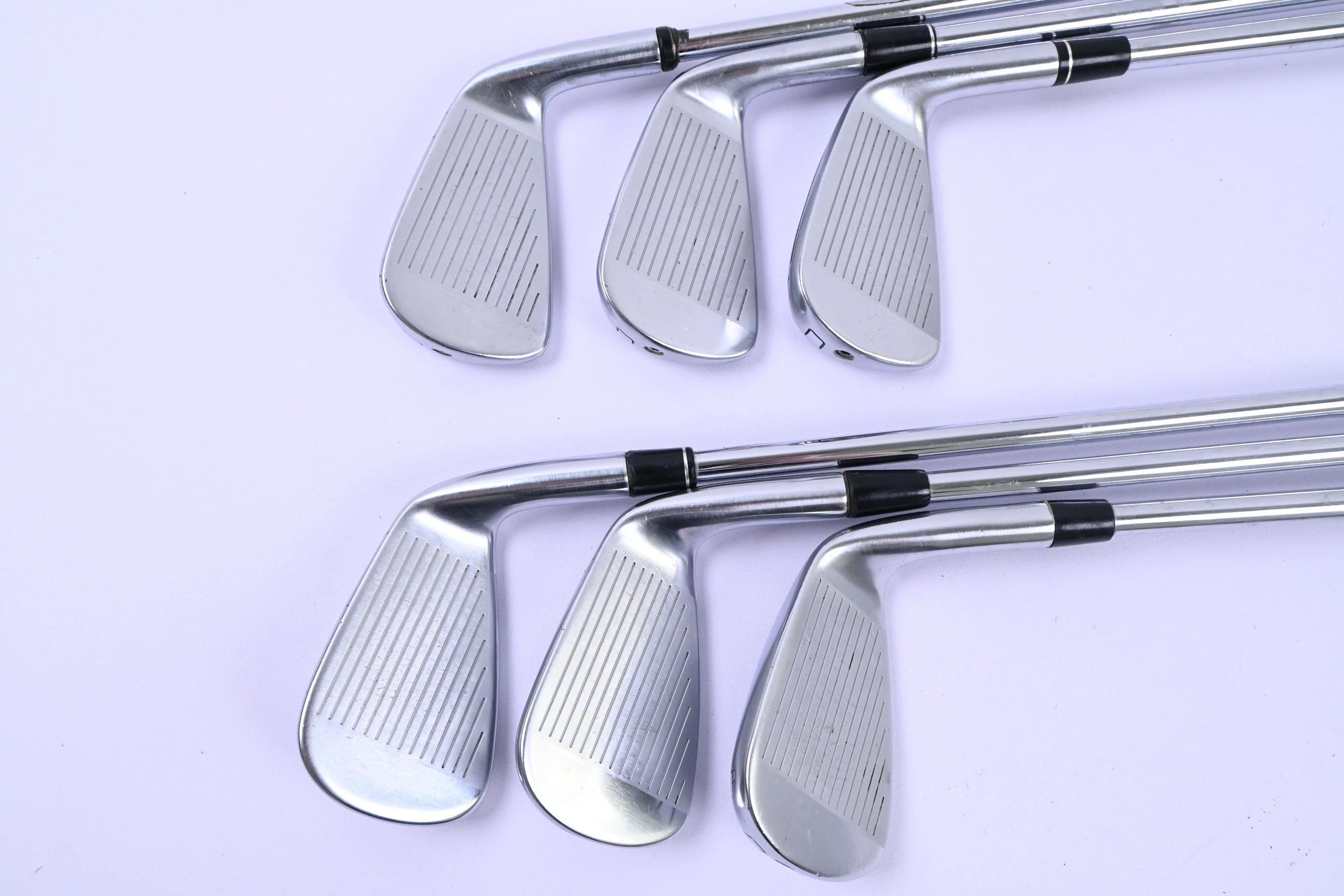 Left Hand Taylormade P790 2017 Irons / 5-PW / Stiff Flex Dynamic Gold Shafts