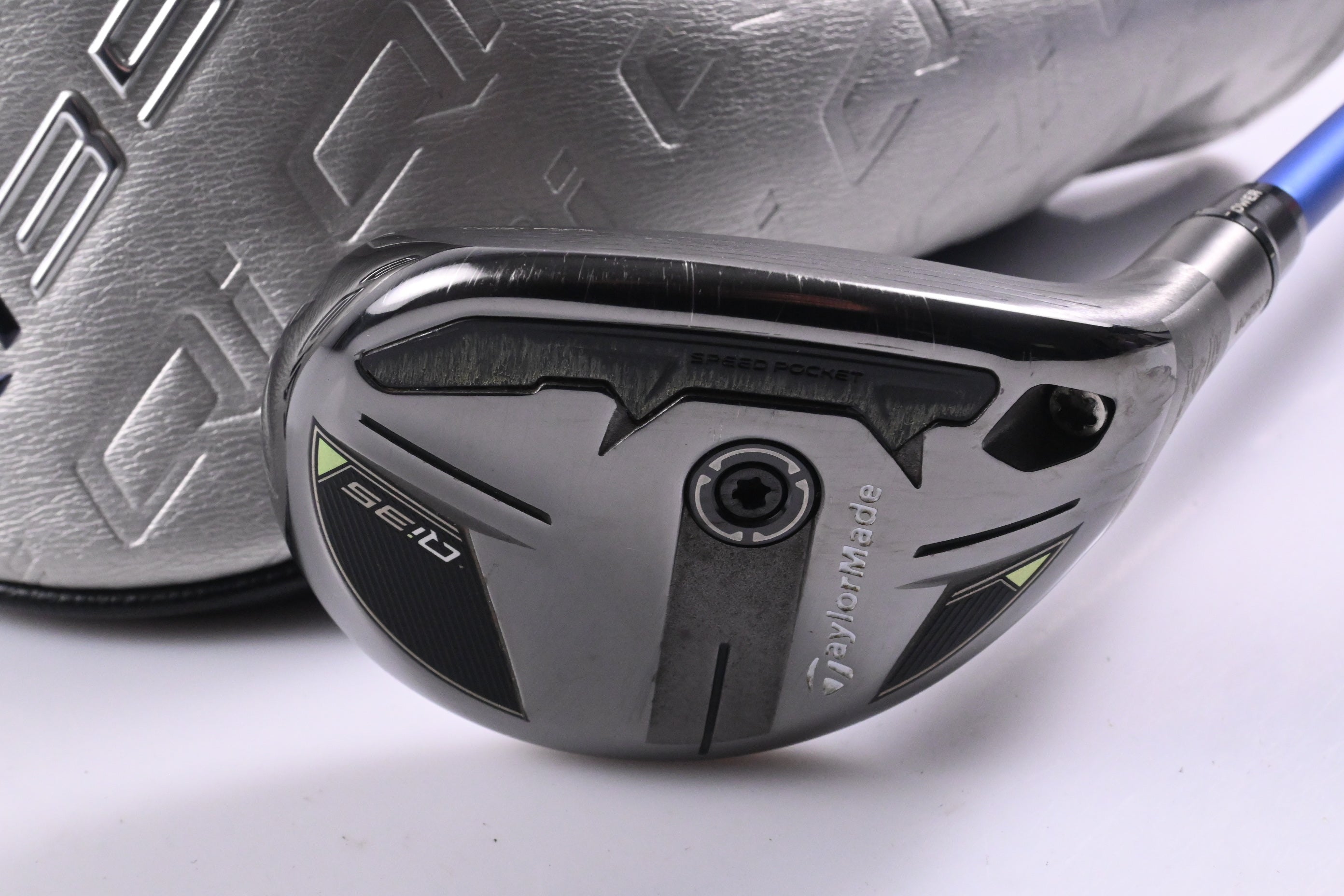Taylormade Qi35 #4 Hybrid / 22 Degree / Stiff Flex Kuro Kage 65 Shaft