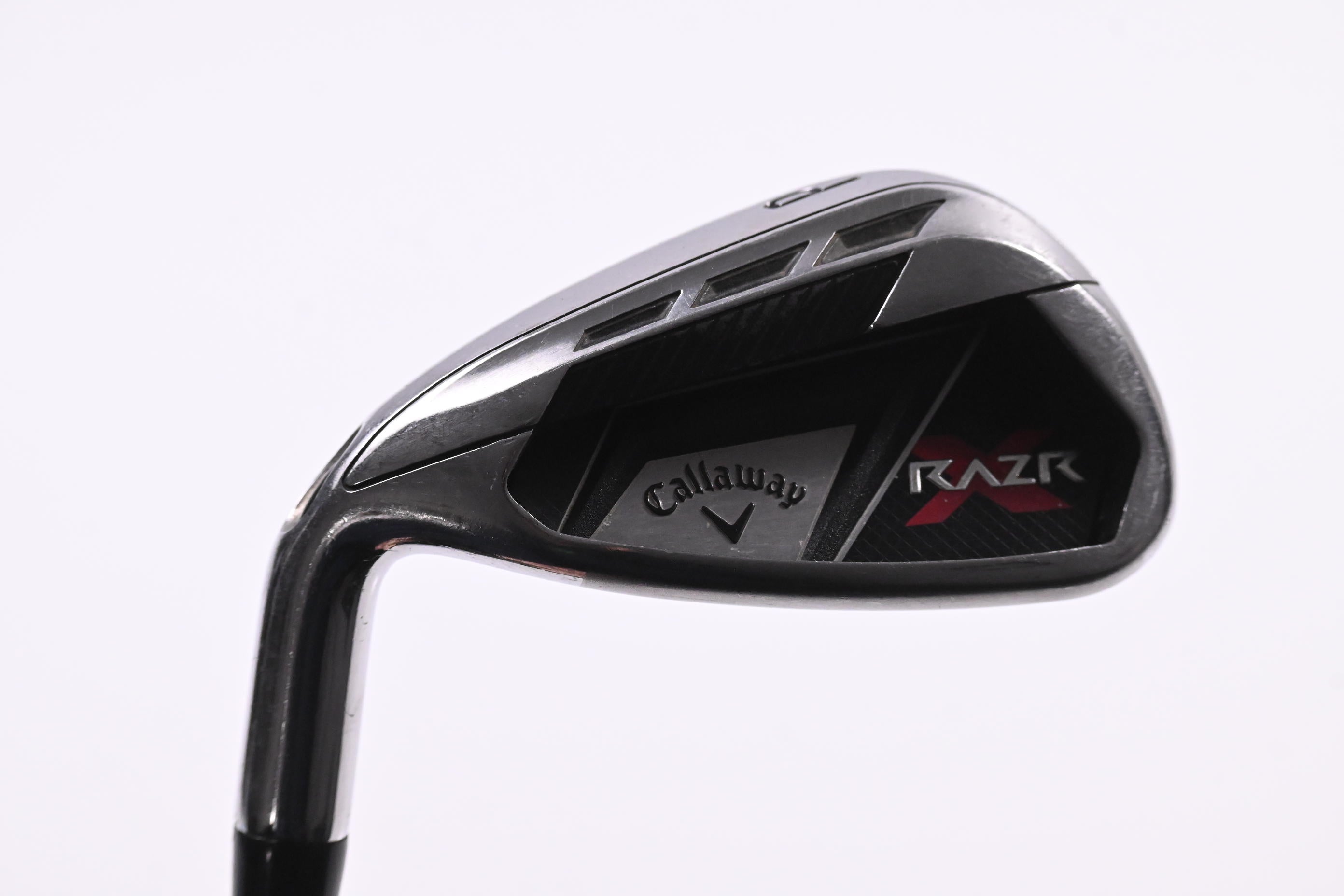 Left Hand Callaway RAZR X Pitching Wedge / 44 Degree / Regular Flex Callaway 75