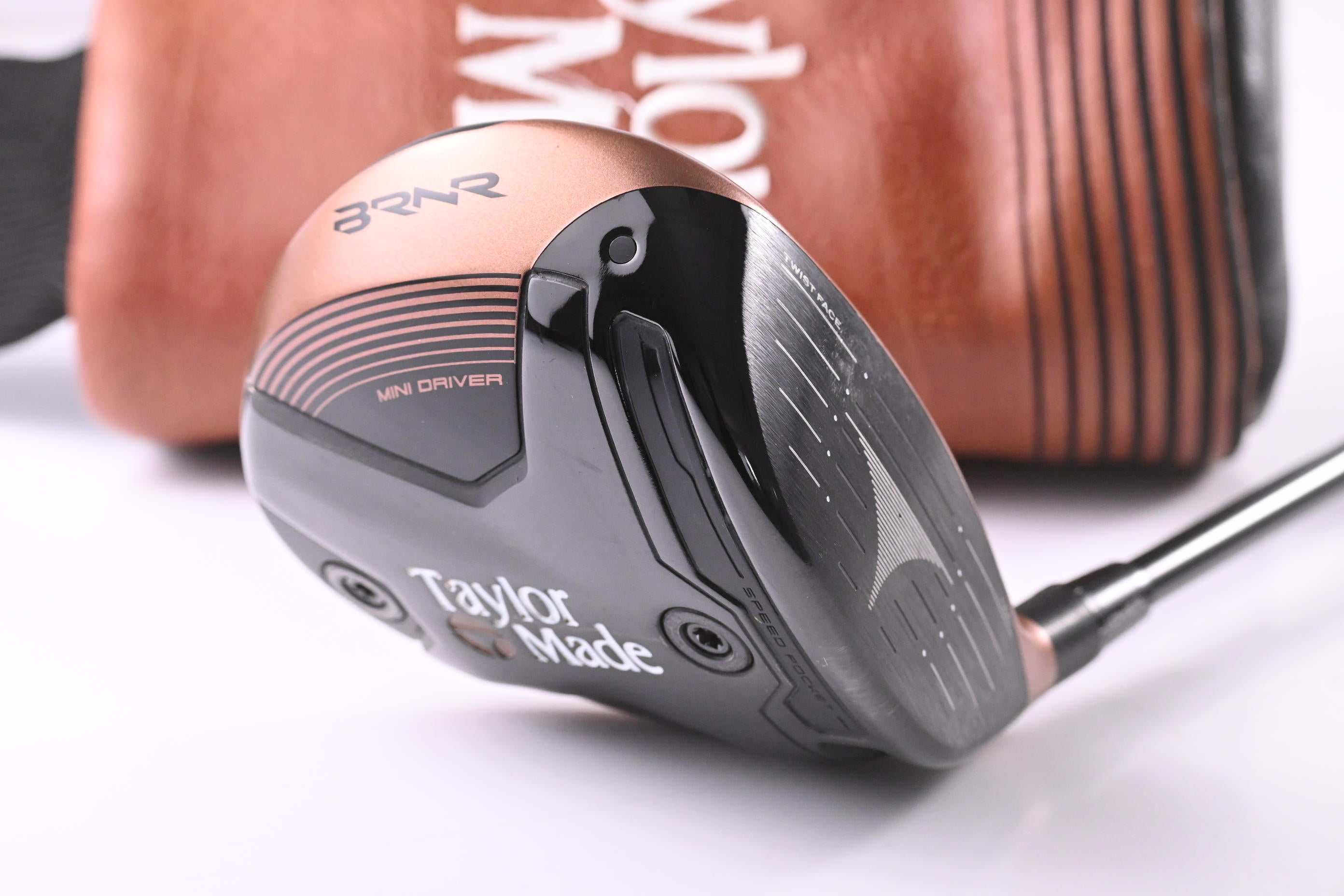 Taylormade BRNR Copper Mini Driver / 11.5 Degree / Stiff Flex KBS Tour Driven 60