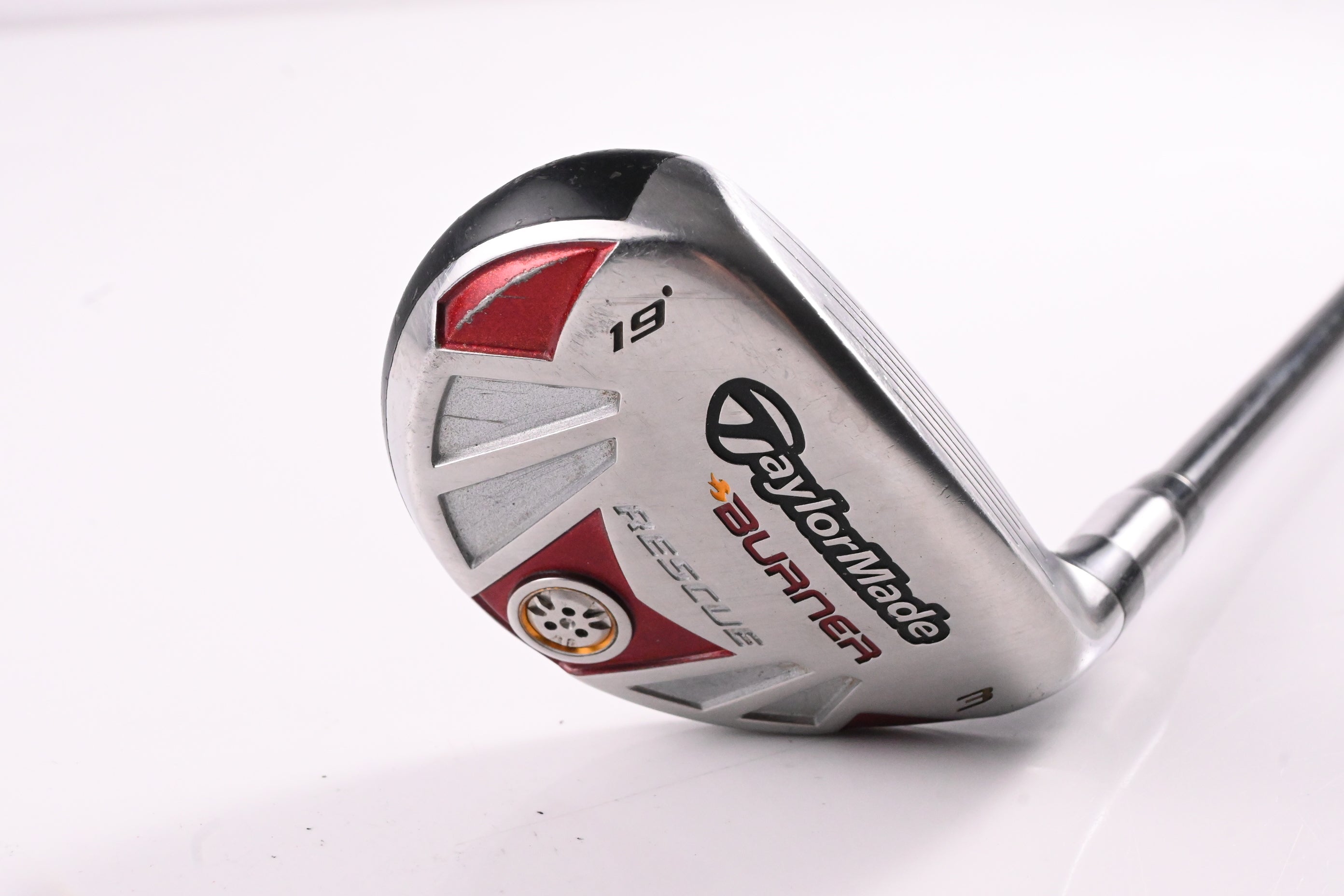 Taylormade Burner 2007 #3 Hybrid / 19 Degree / Regular Flex Reax 65 Shaft