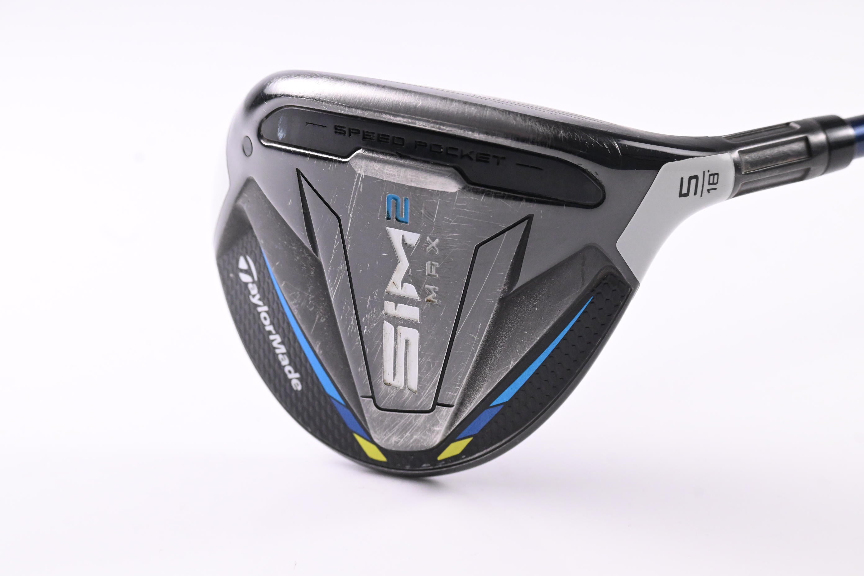 Taylormade SIM2 Max #5 Wood / 18 Degree / Stiff Flex Fujikura Ventus Blue 6