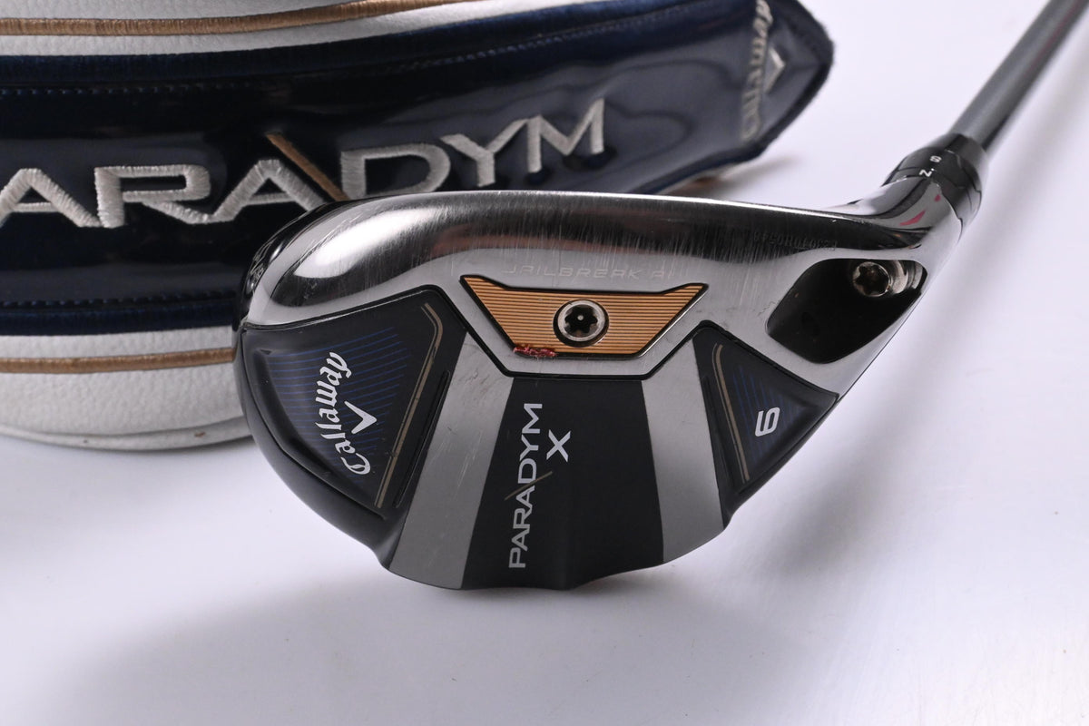 Callaway Paradym X #6 Hybrid / 27 Degree / Regular Flex HZRDUS GEN4 Silver 65