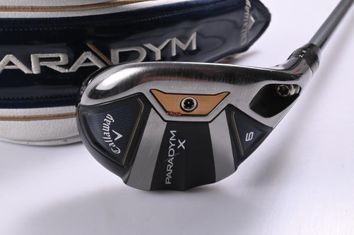 Callaway Paradym X #6 Hybrid / 27 Degree / Regular Flex HZRDUS GEN4 Silver 65