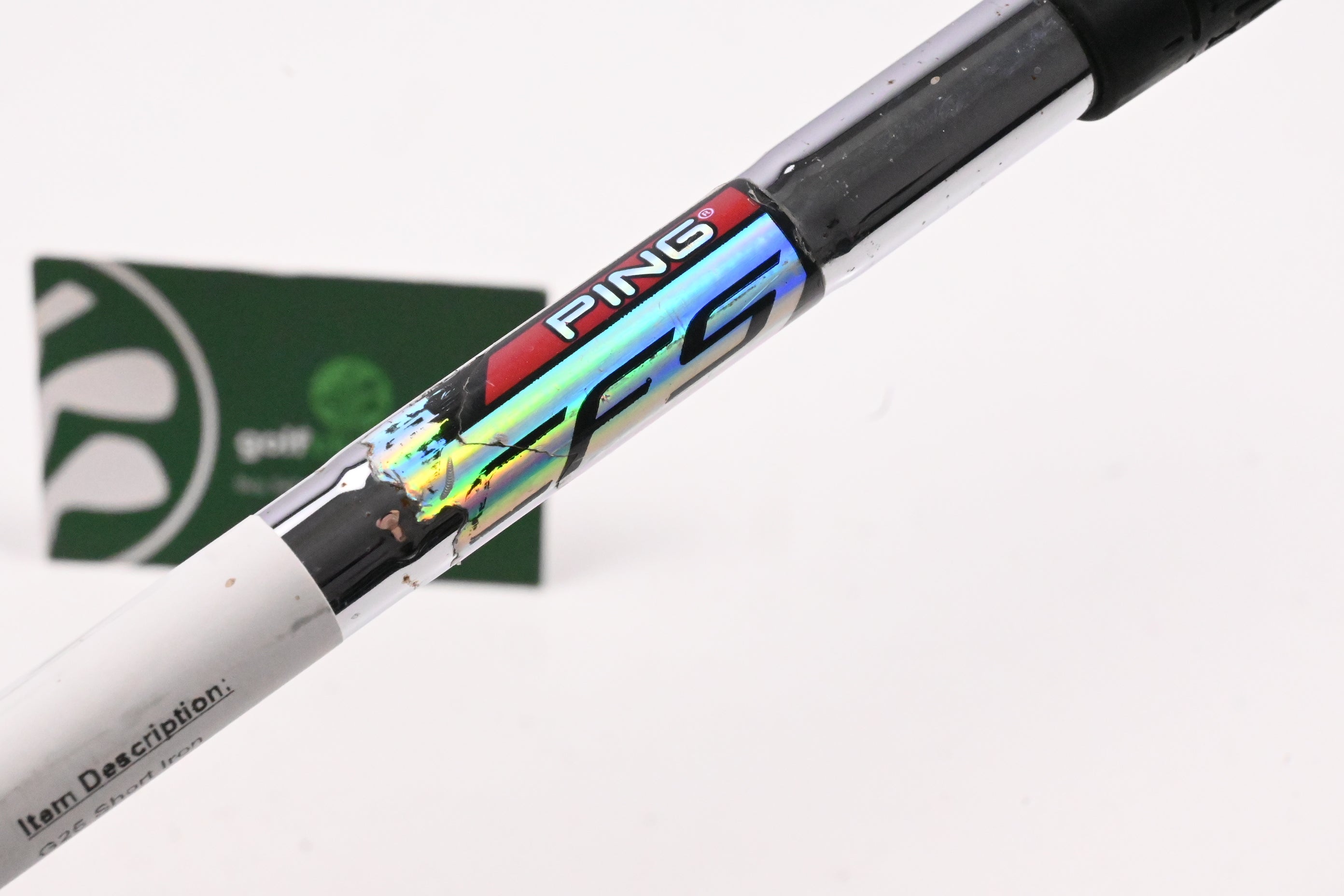 Ping G25 #9 Iron / 40 Degree / Blue Dot / Stiff Flex Ping CFS Shaft