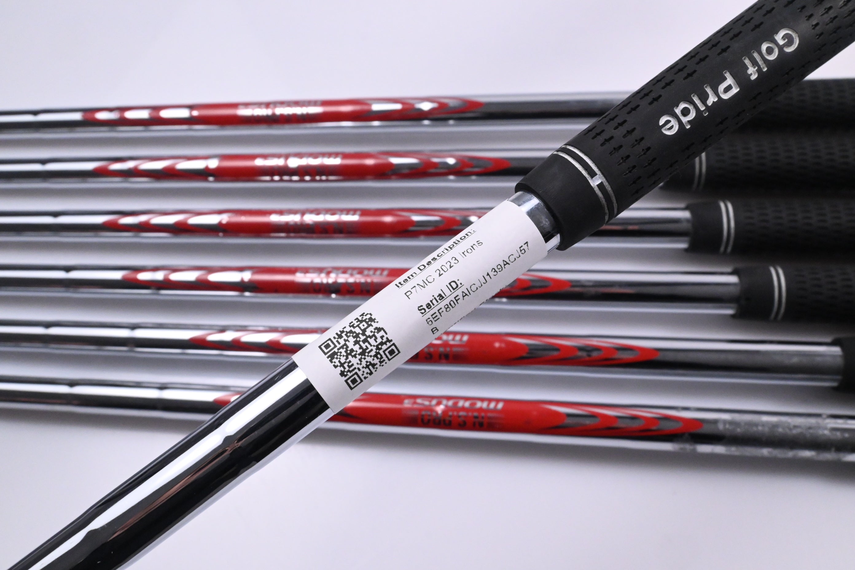 Taylormade P7MC 2023 Irons / 4-PW / X-Flex N.S.Pro Modus3 Tour 120 Shafts