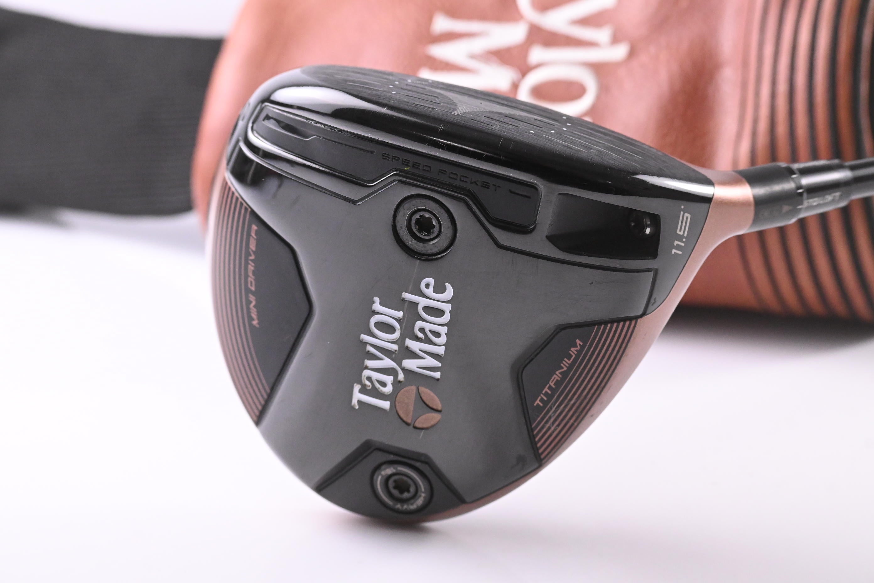 Taylormade BRNR Copper Mini Driver / 11.5 Degree / Stiff Flex KBS Tour Driven 60