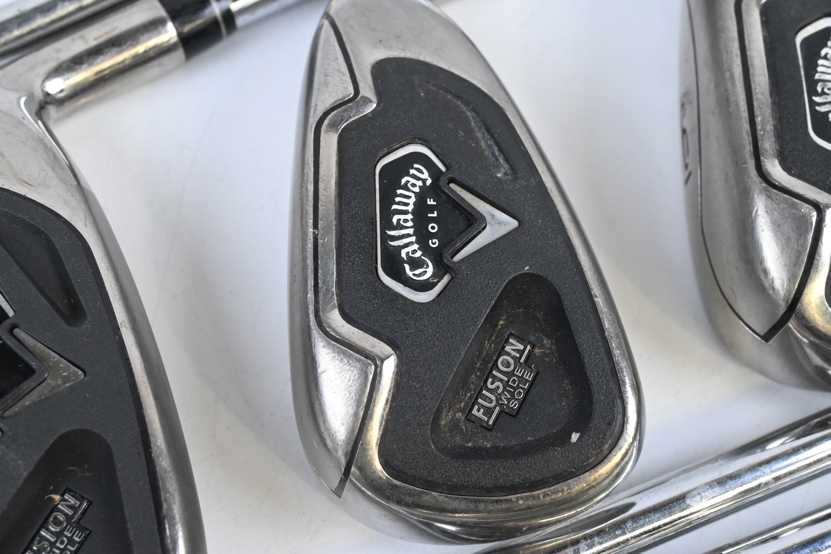 Callaway Fusion Wide Sole Irons / 3-PW+SW / Uniflex Callaway NIPPON 990 Shafts