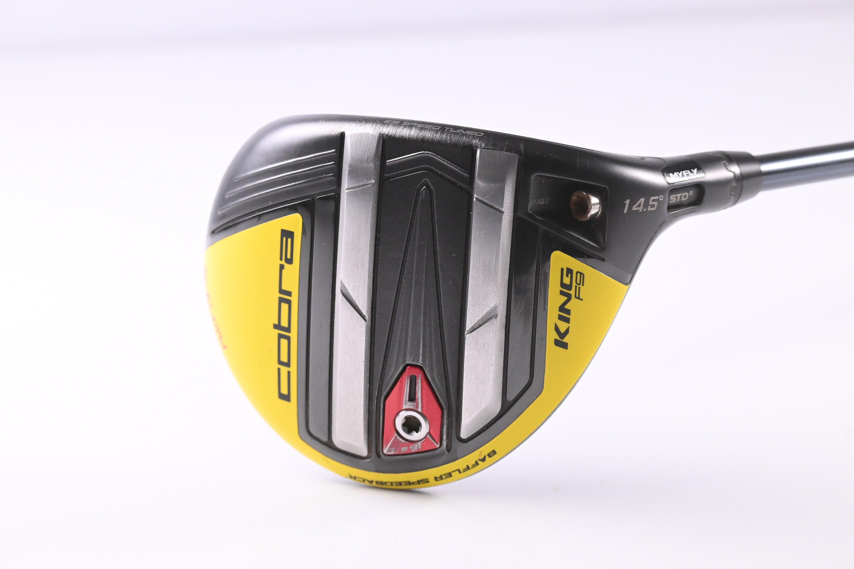 Cobra King F9 #3 Wood / 14.5 Degree / Regular Flex UST Mamiya LinQ Blue 6F3