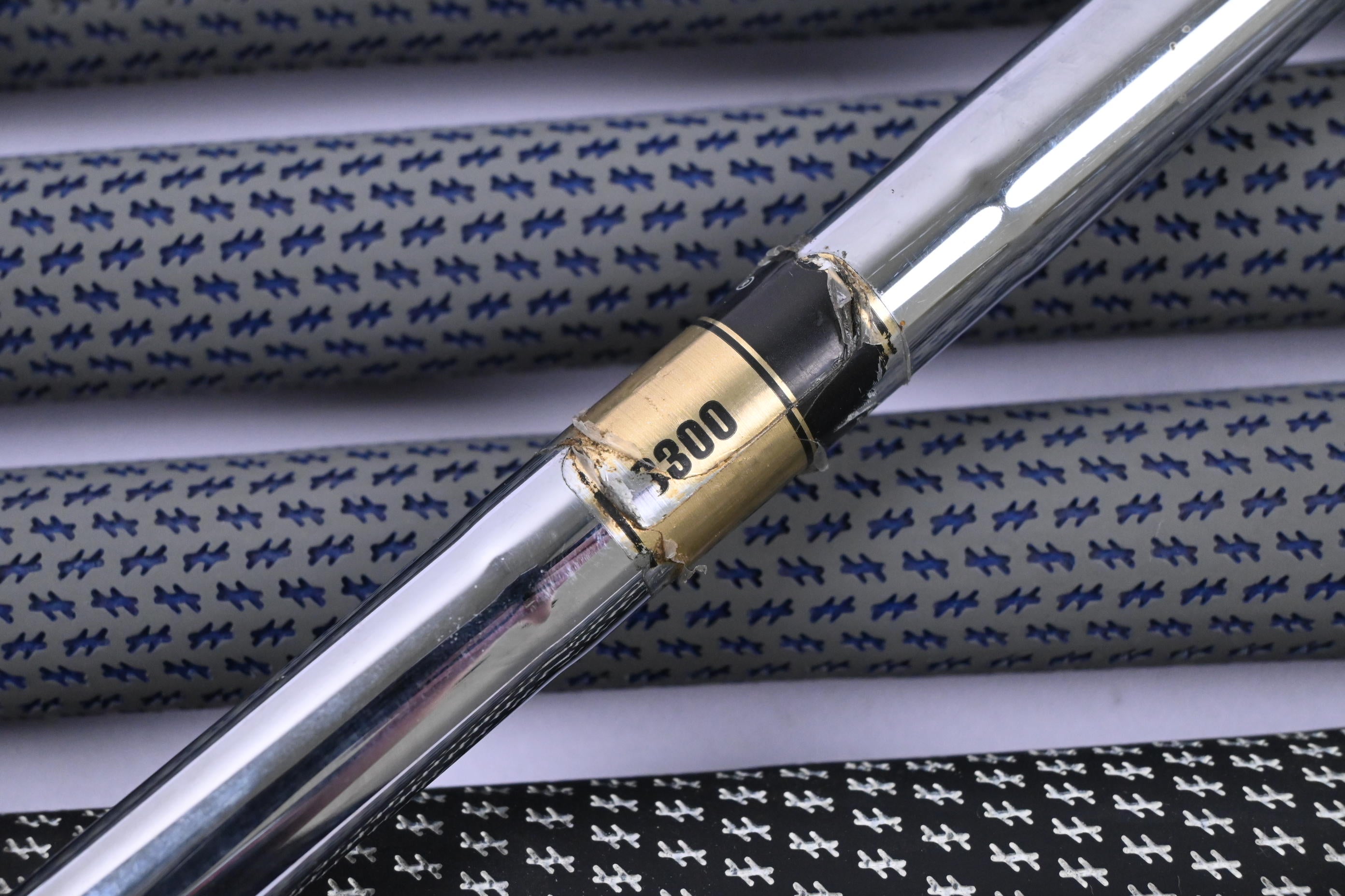 Left Hand Taylormade P790 2017 Irons / 5-PW / Stiff Flex Dynamic Gold Shafts
