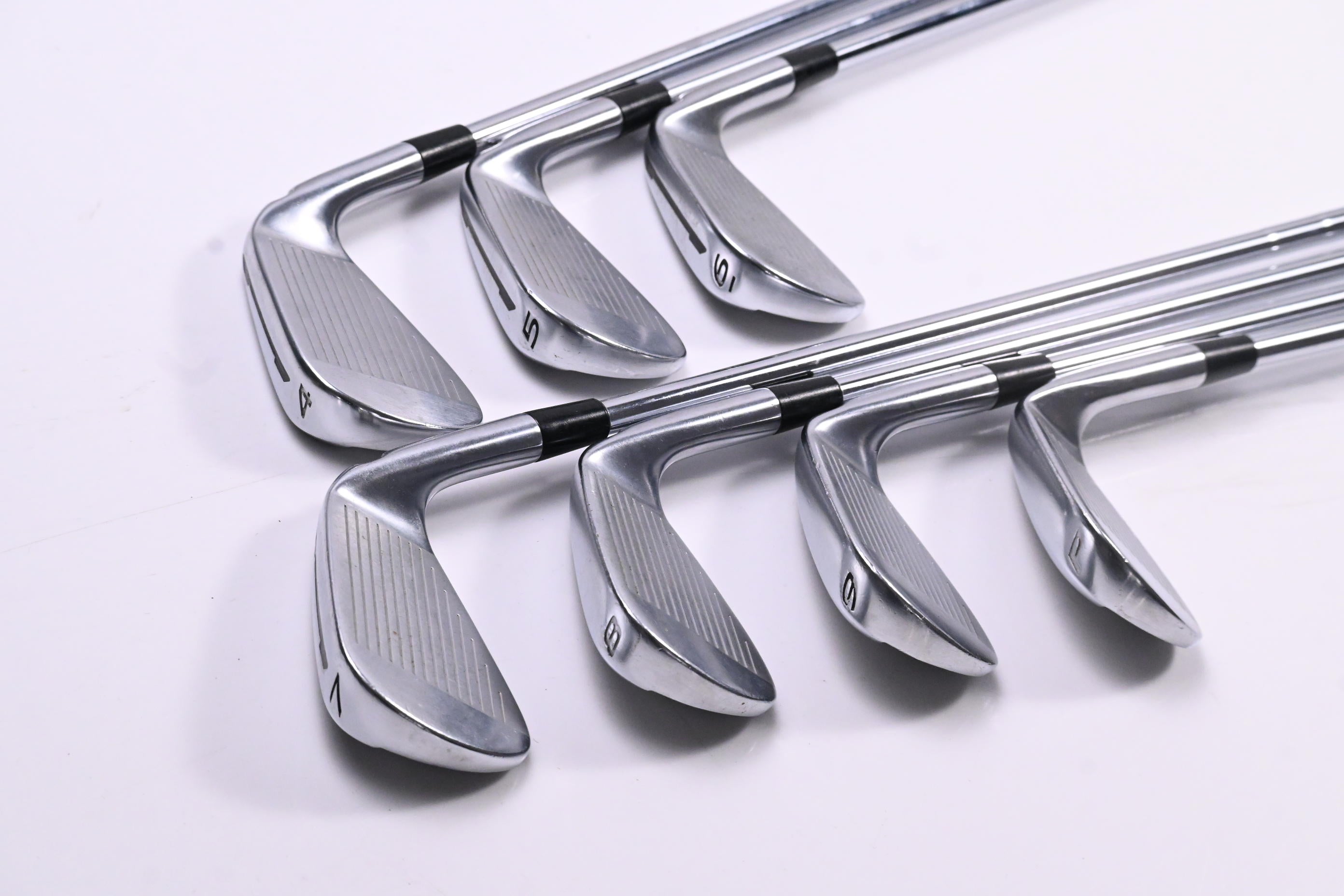 Left Hand Taylormade Tour Preferred CB 2014 Irons / 4-PW / Regular Flex Shafts