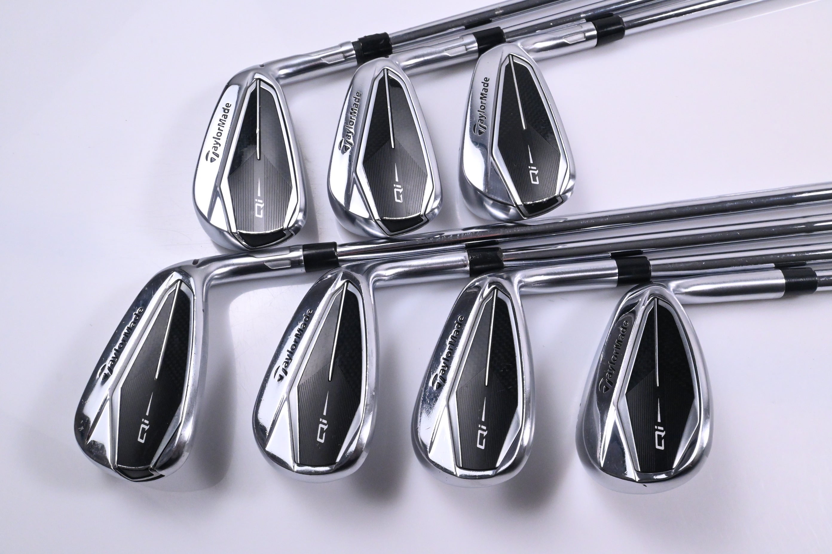 Taylormade Qi Irons / 5-PW+SW / Regular Flex KBS Tour Lite Shafts
