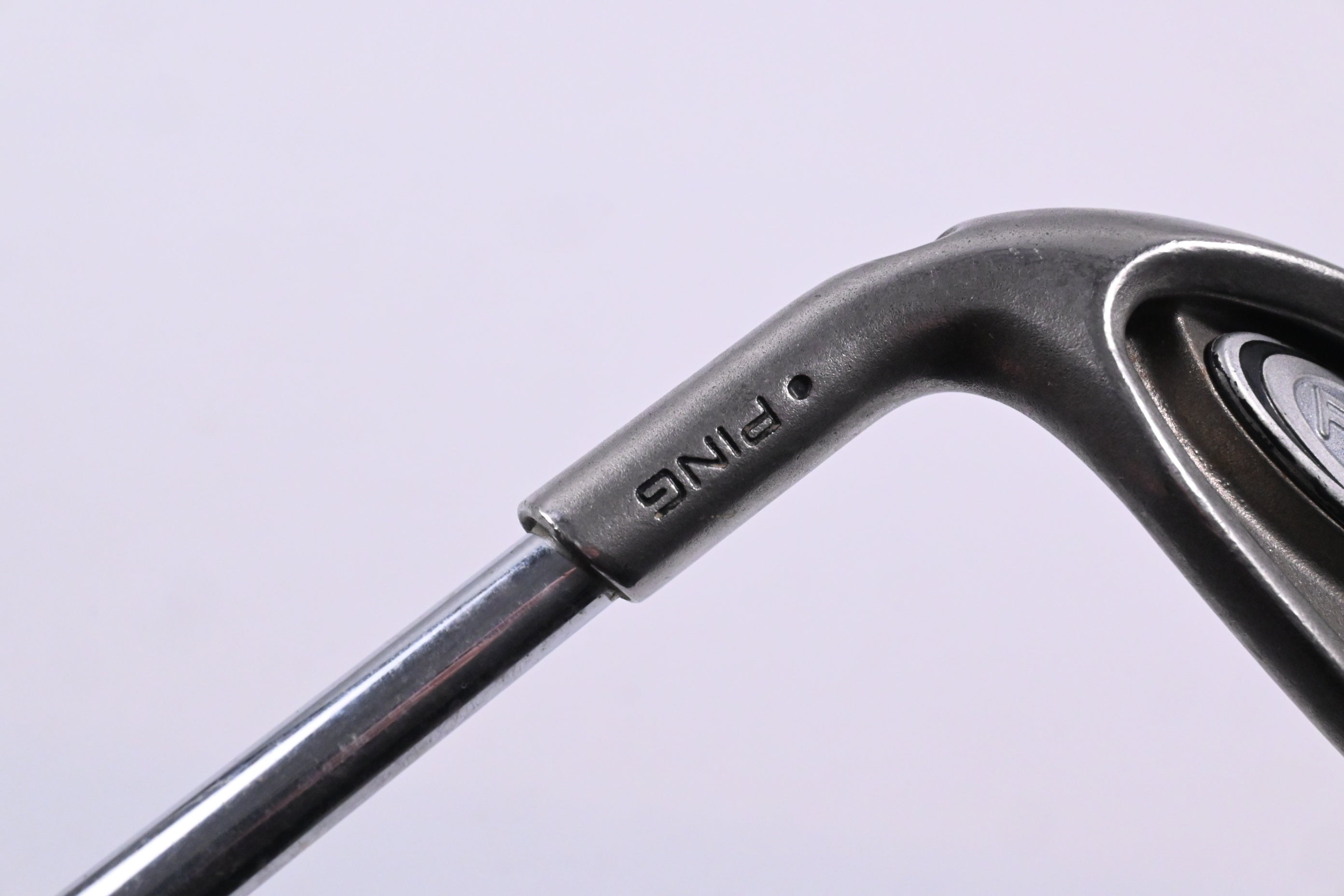 Left Hand Ping i5 #9 Iron / 42 Degree / Black Dot / Regular Flex Steel Shaft