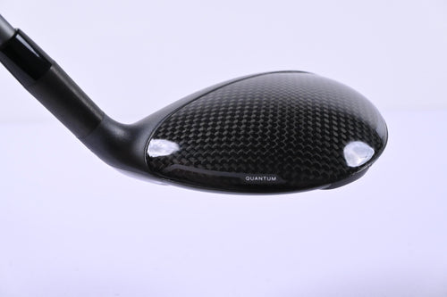 Callaway Quantum Max #7 Wood / 21 Degree / Regular Flex Denali Frost Silver 60