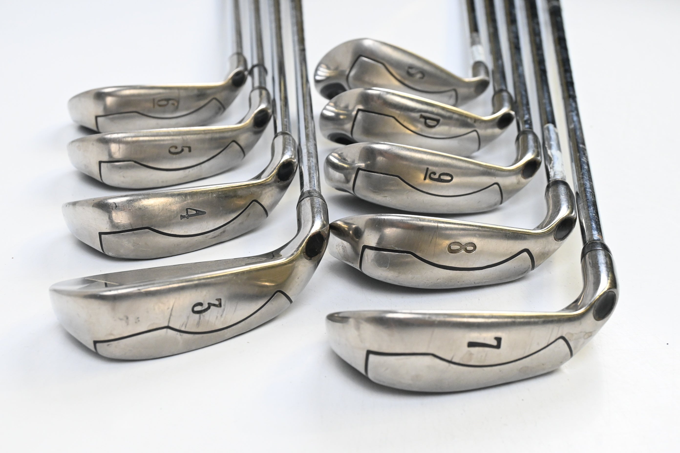 Callaway Fusion Wide Sole Irons / 3-PW+SW / Uniflex Callaway NIPPON 990 Shafts