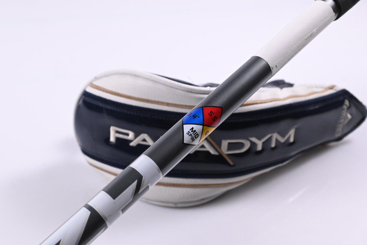Callaway Paradym X #6 Hybrid / 27 Degree / Regular Flex HZRDUS GEN4 Silver 65