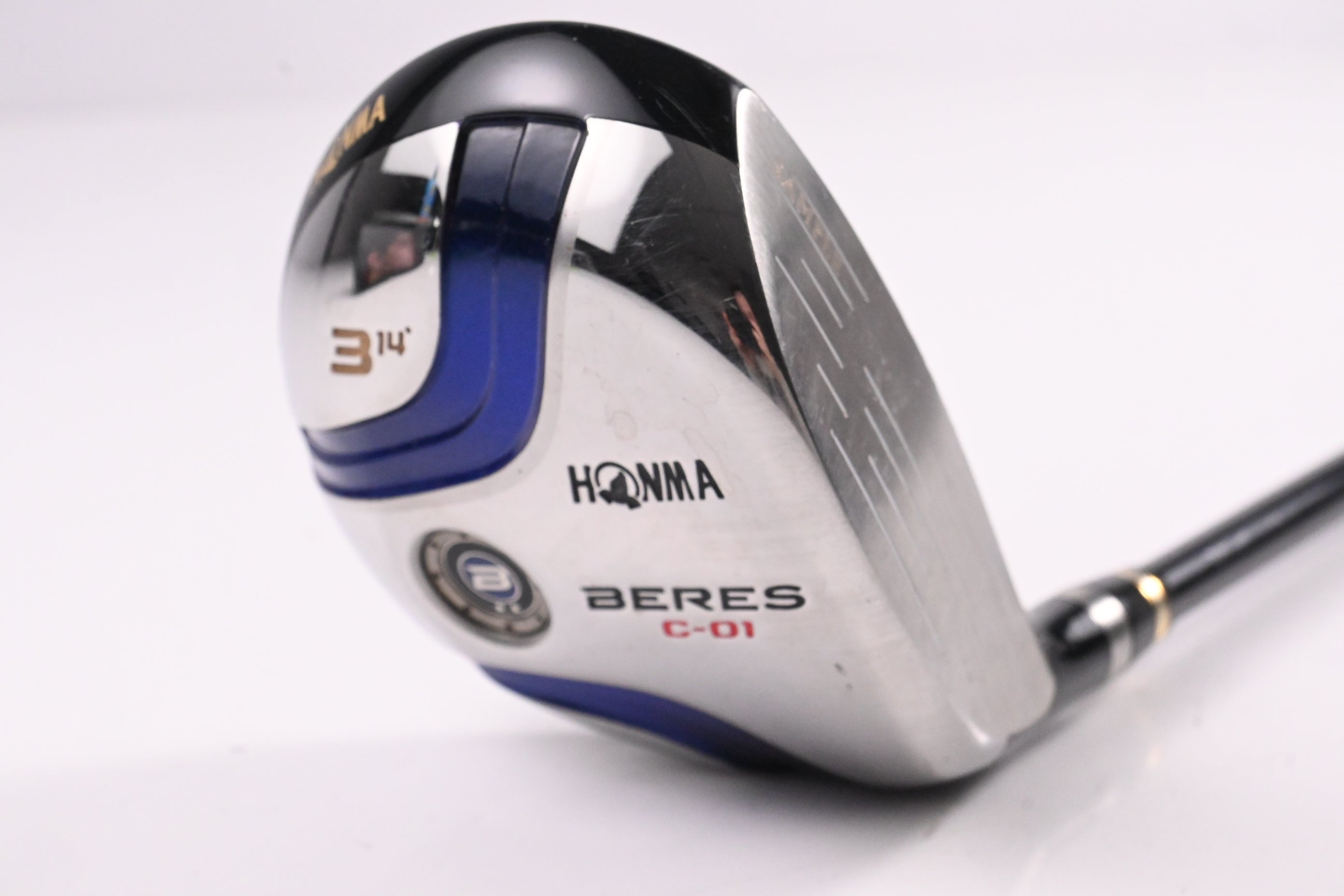 Honma Beres C-01 #3 Wood / 14 Degree / Stiff Flex Honma Armrq 6 Shaft