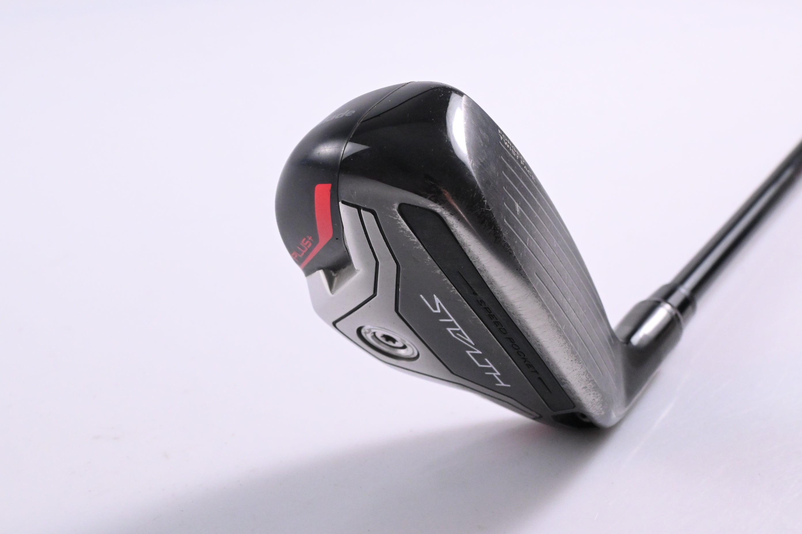 Taylormade Stealth Plus #3 Hybrid / 19.5 Degree / Stiff Flex HZRDUS Smoke Black