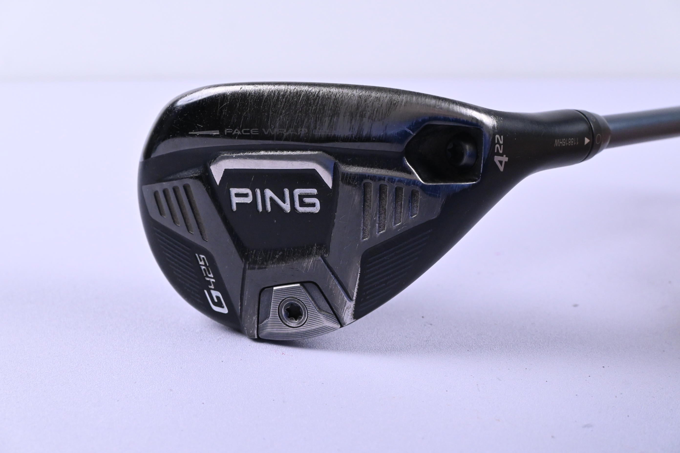 Ping G425 #4 Hybrid / 22 Degree / Regular Flex Ping Alta CB Slate 70 Shaft