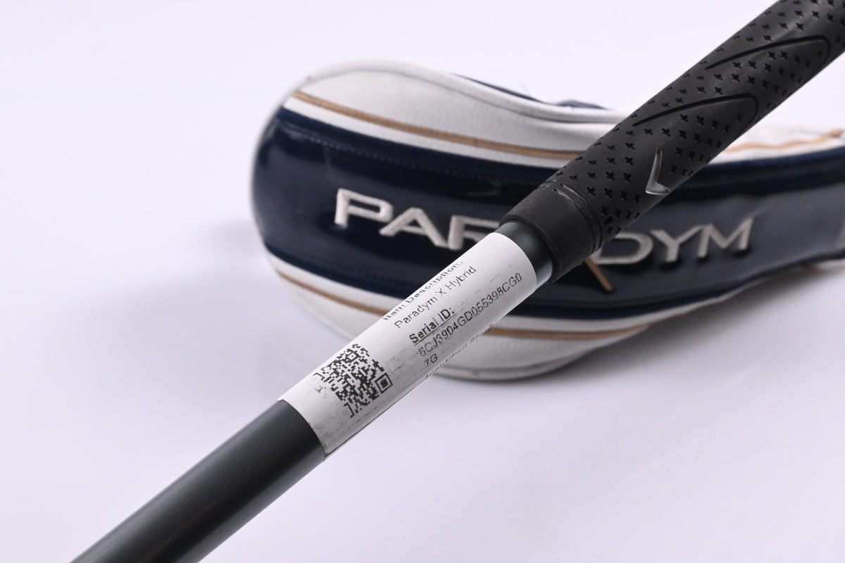 Callaway Paradym X #6 Hybrid / 27 Degree / Regular Flex HZRDUS GEN4 Silver 65