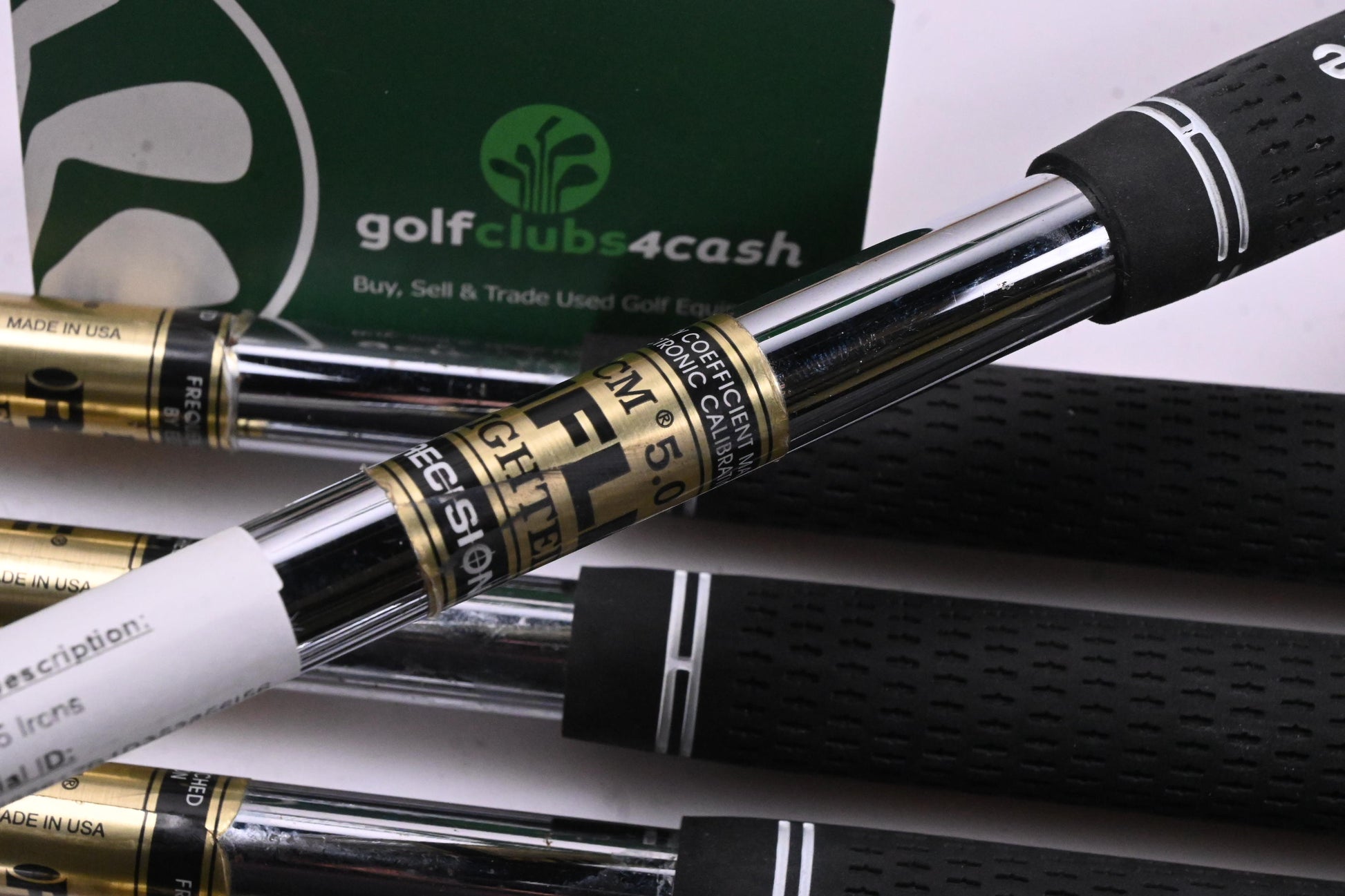 Srixon Z-965 Irons / 3-PW / Regular Flex FCM Precision Rifle Shafts