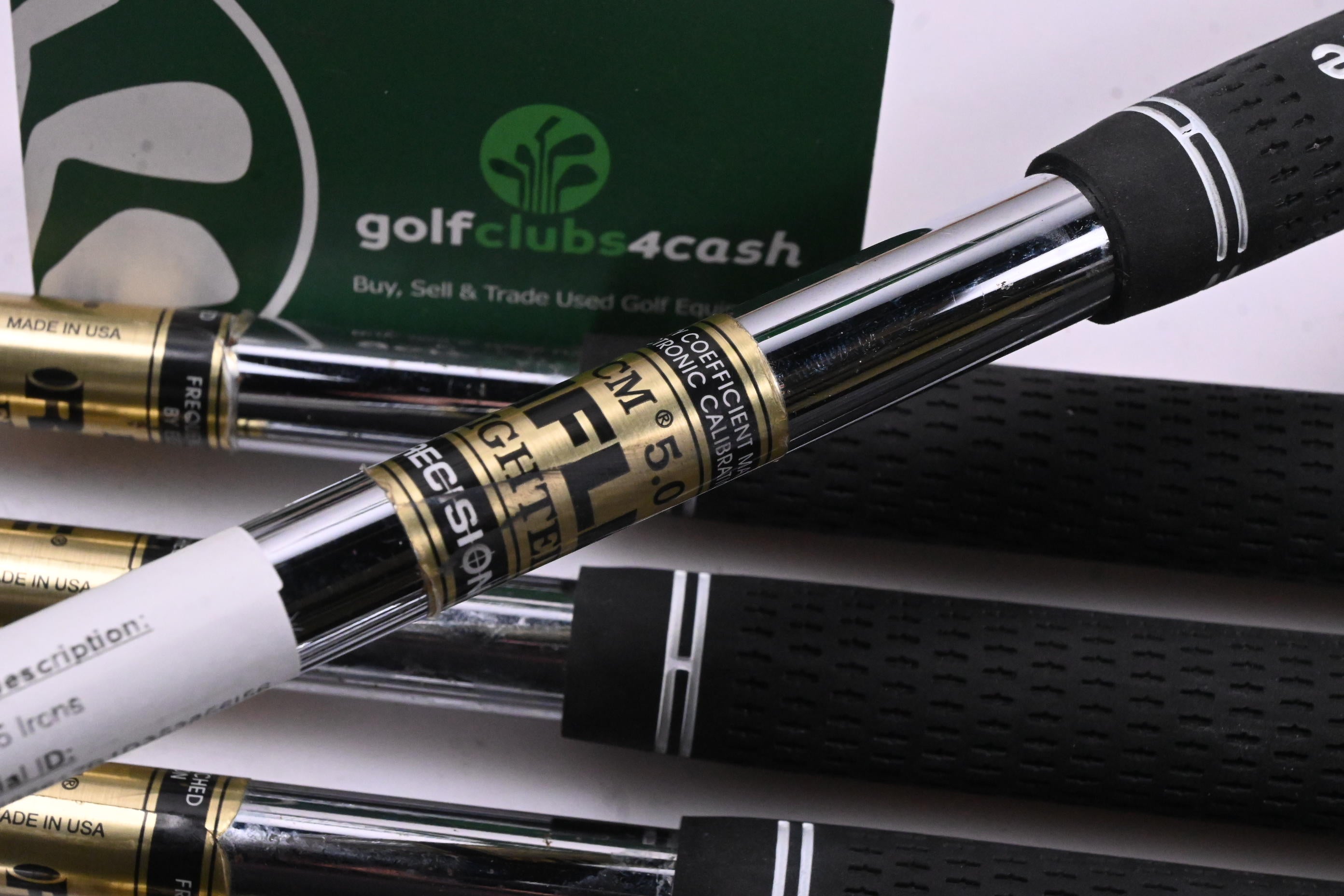 Srixon Z-965 Irons / 3-PW / Regular Flex FCM Precision Rifle Shafts