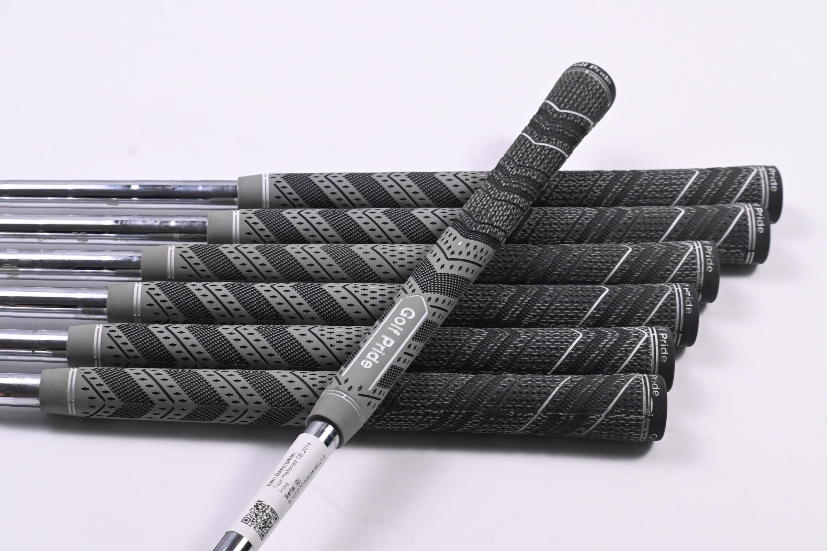 Left Hand Taylormade Tour Preferred CB 2014 Irons / 4-PW / Regular Flex Shafts