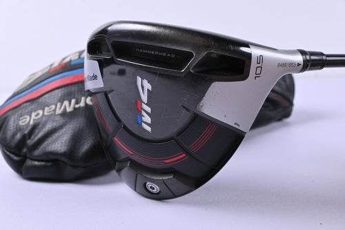 Taylormade M4 Driver / 10.5 Degree / Stiff Flex Fujikura Atmos Red 5 Shaft