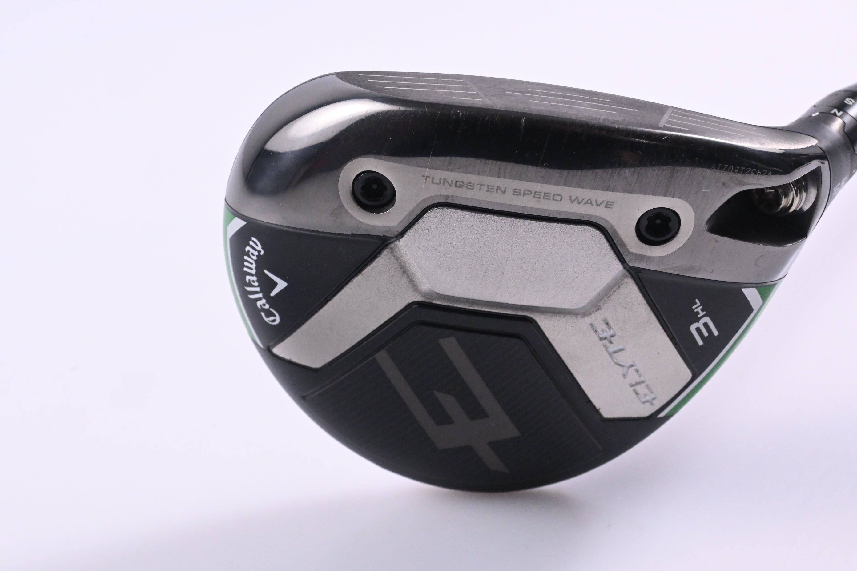 Callaway Elyte #3HL Wood / 16.5 Degree / Stiff Flex Denali Charcoal 70 Shaft