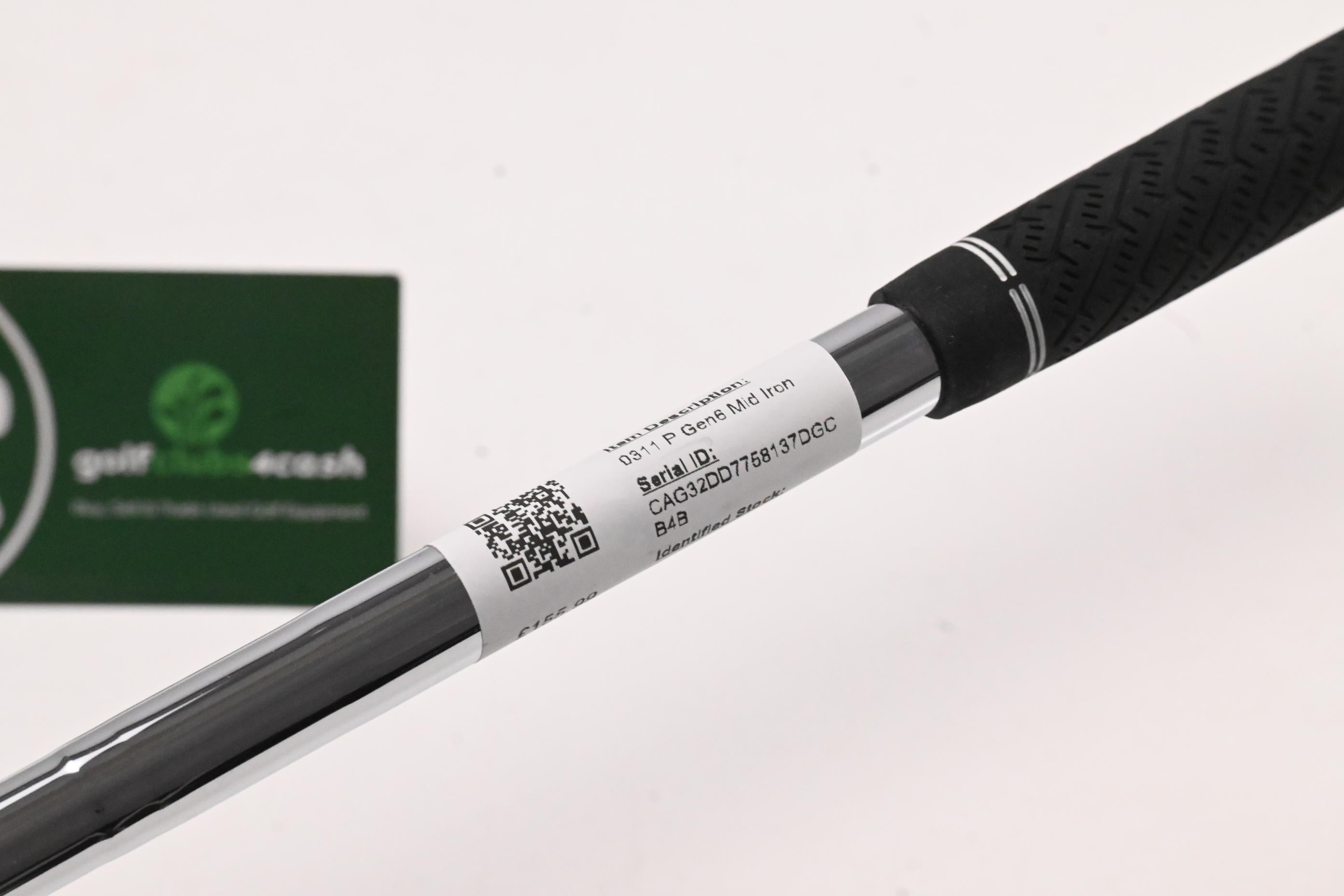 PXG 0311 XP Gen6 #7 Iron / 27 Degree / Stiff Flex Steel Shaft / No Shaft Band