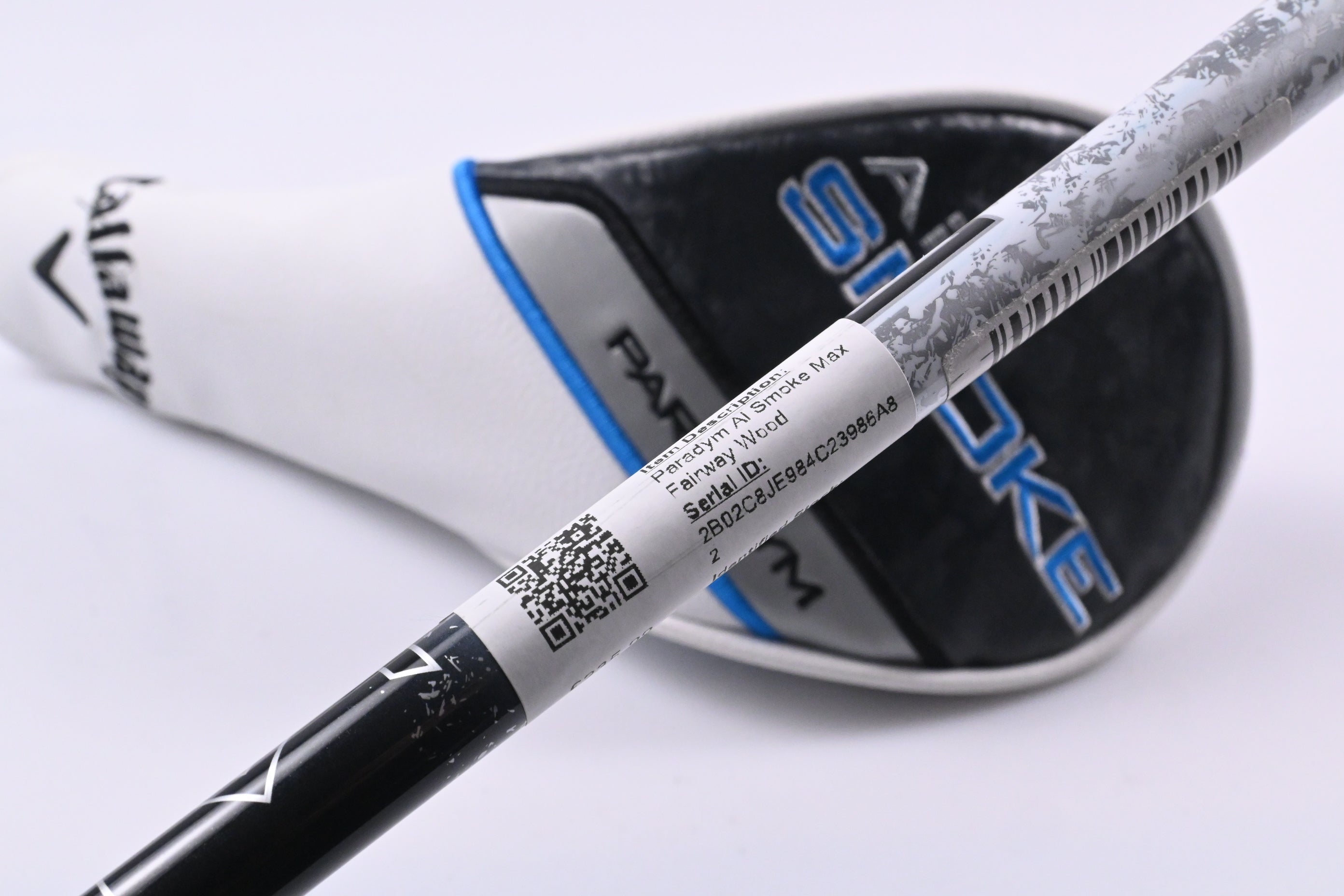 Callaway Paradym Ai Smoke Max #3 Wood / 15 Degree / Stiff Flex Denali Black 70