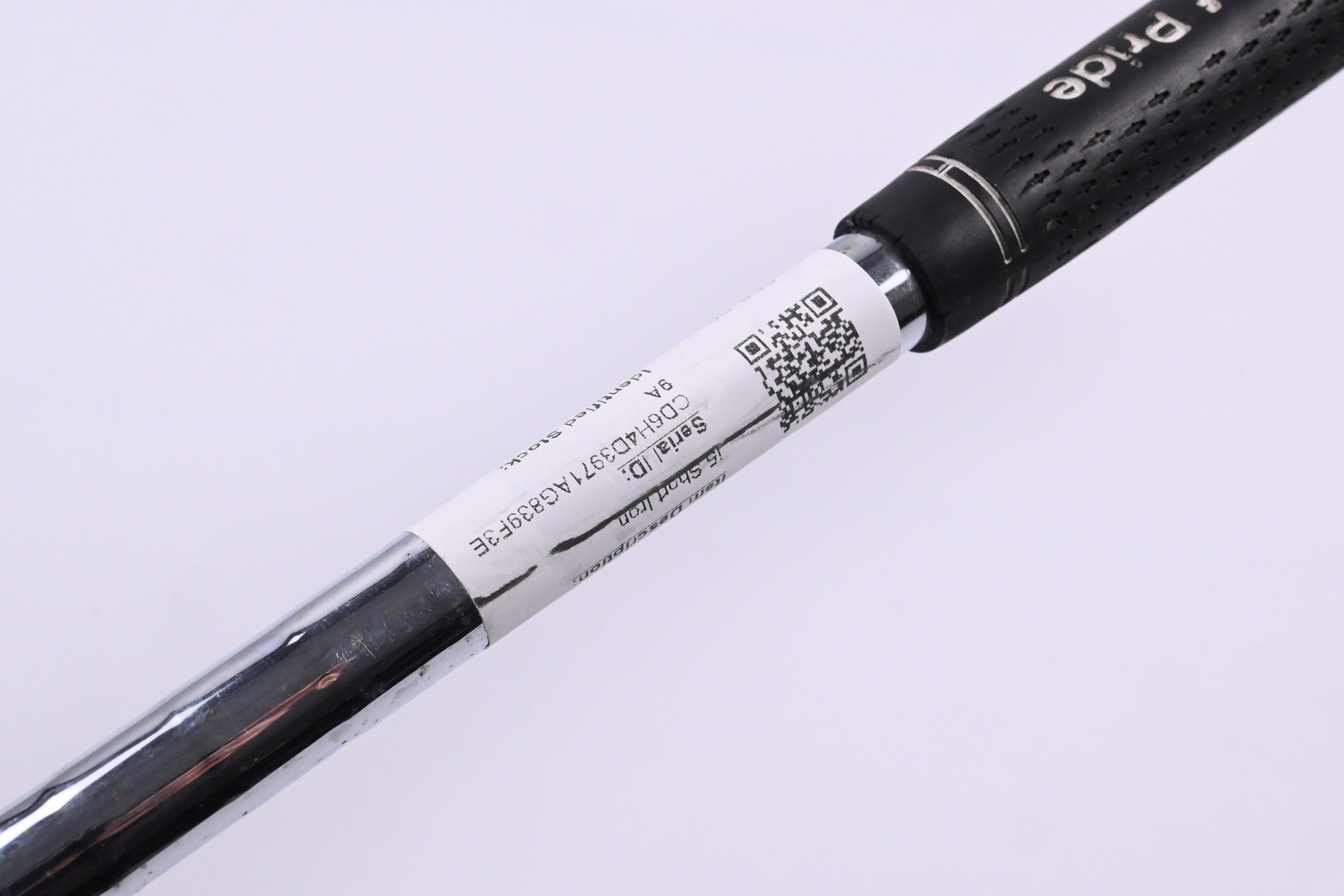 Left Hand Ping i5 #9 Iron / 42 Degree / Black Dot / Regular Flex Steel Shaft