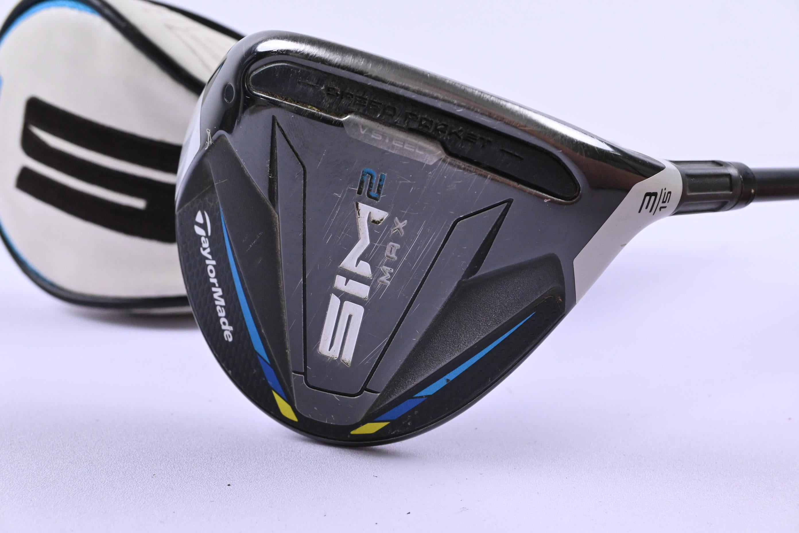 Taylormade SIM2 Max #3 Wood / 15 Degree / Regular Flex HZRDUS Gen4 Red CB 60